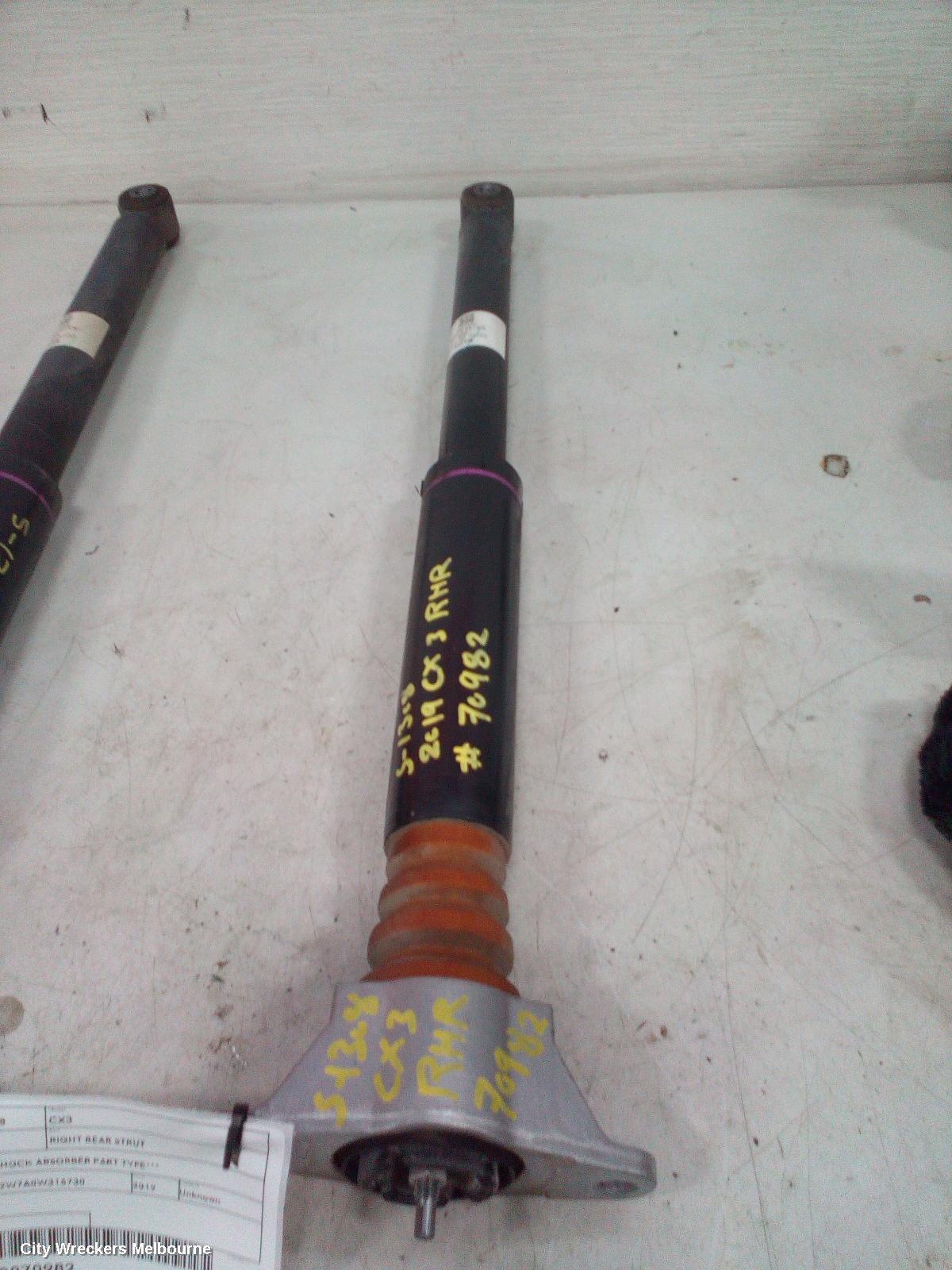MAZDA CX3 2019 Right Rear Strut