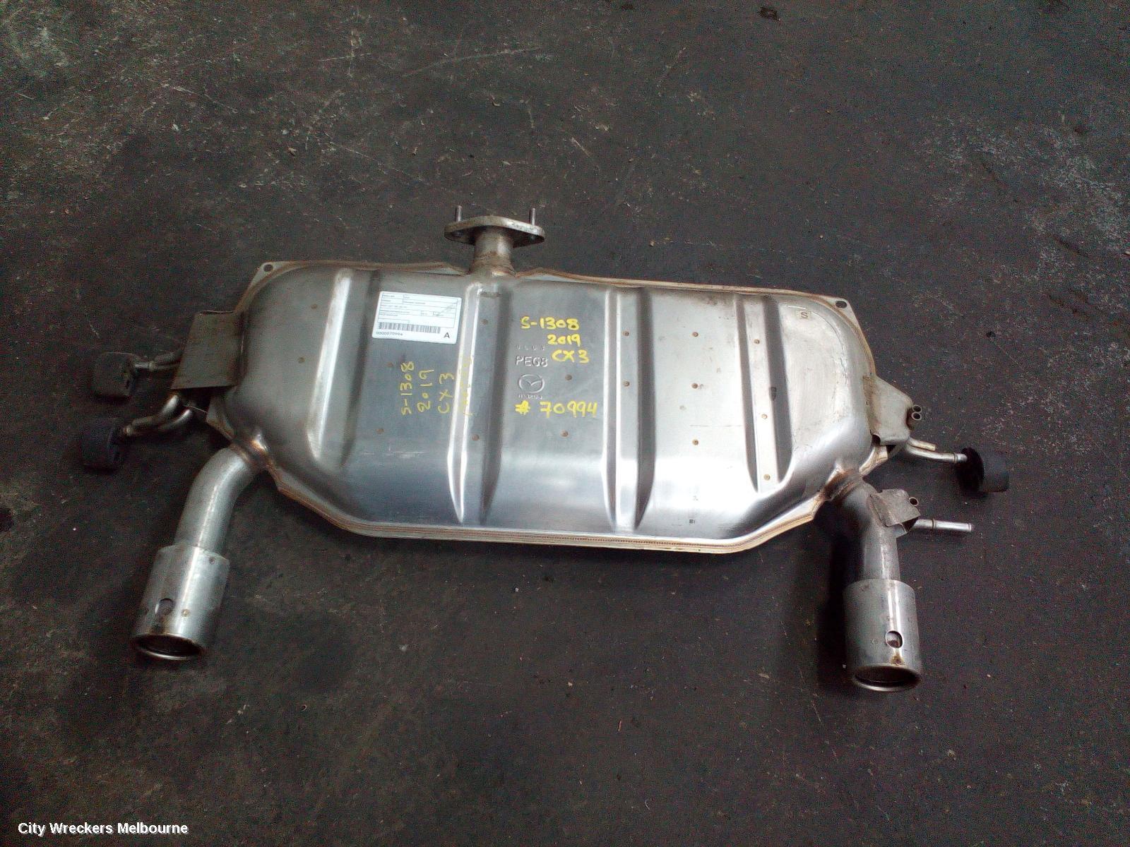 MAZDA CX3 2019 Exhaust System