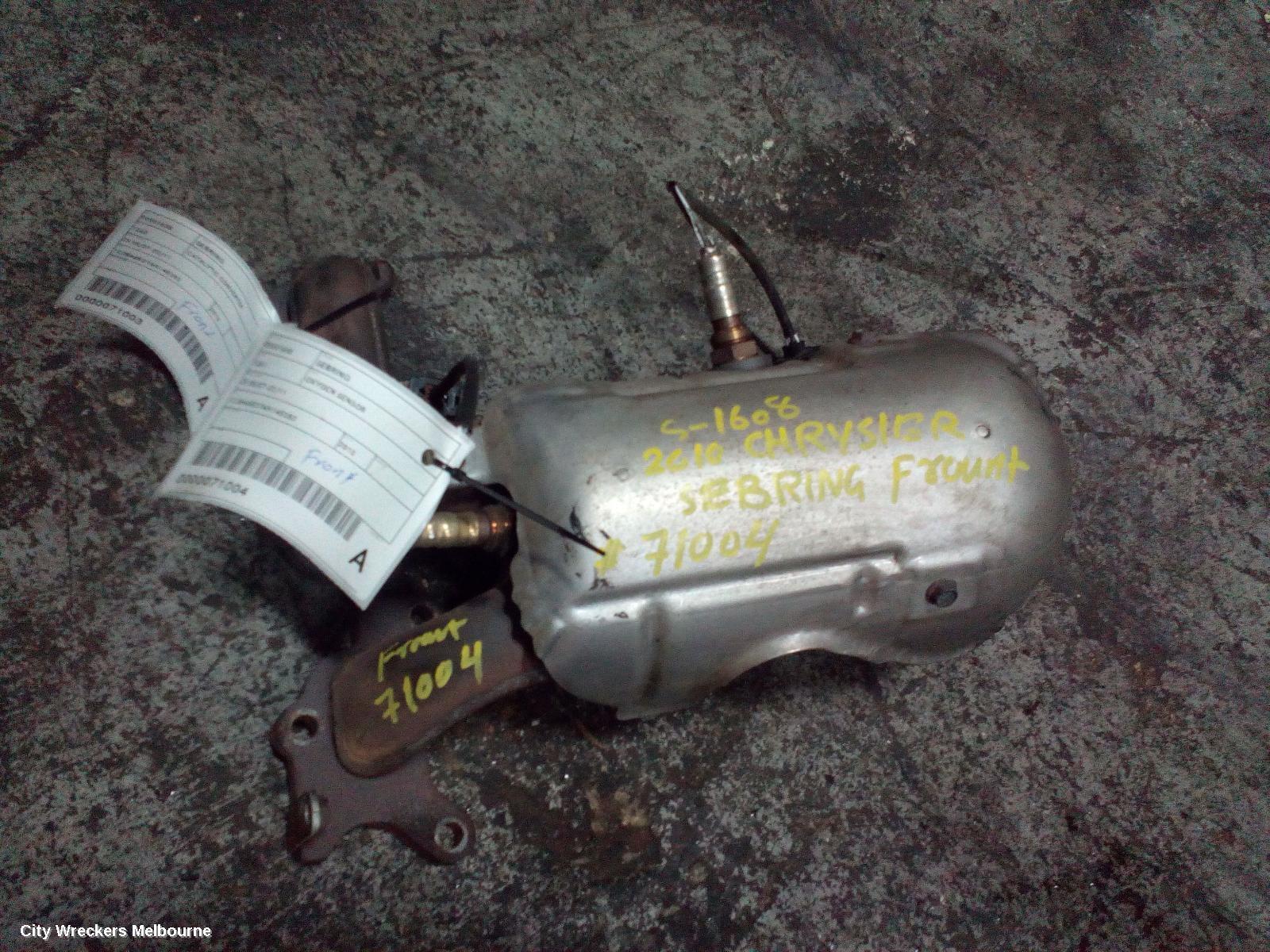 CHRYSLER SEBRING 2010 Catalytic Converter