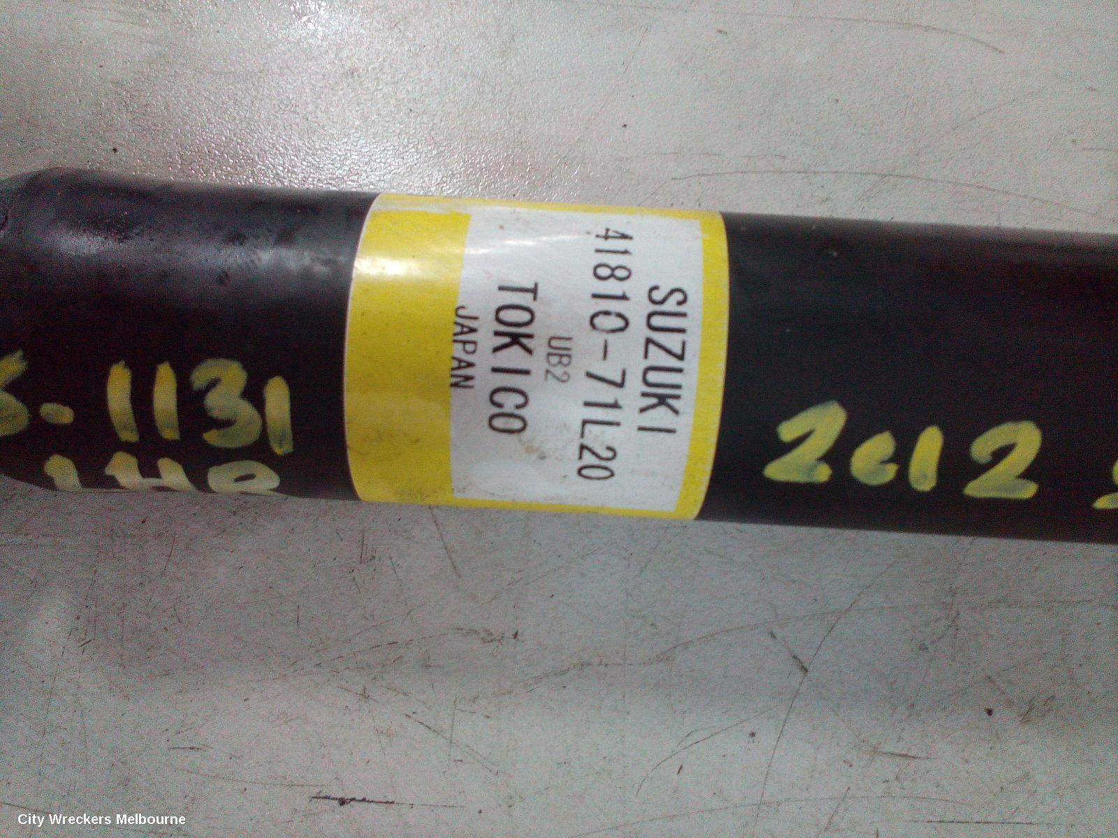 SUZUKI SWIFT 2012 Left Rear Strut