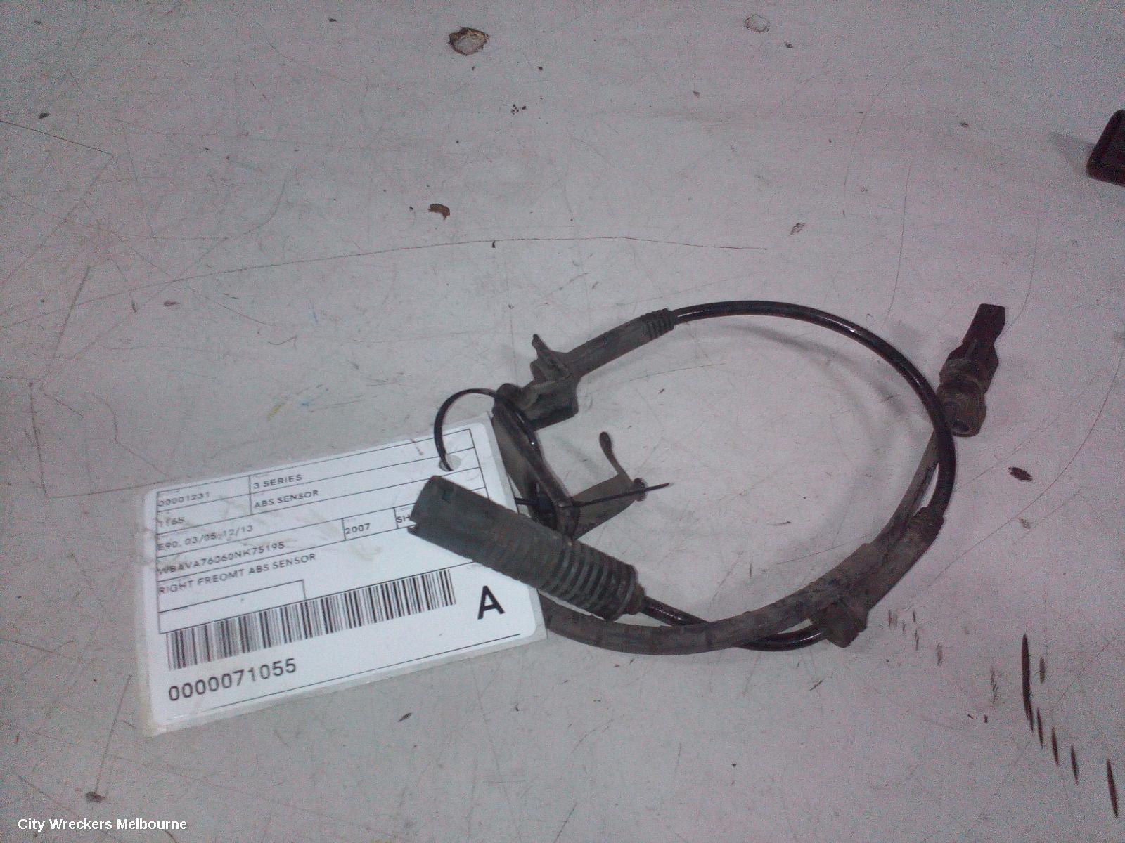 BMW 3 SERIES 2007 Abs Sensor