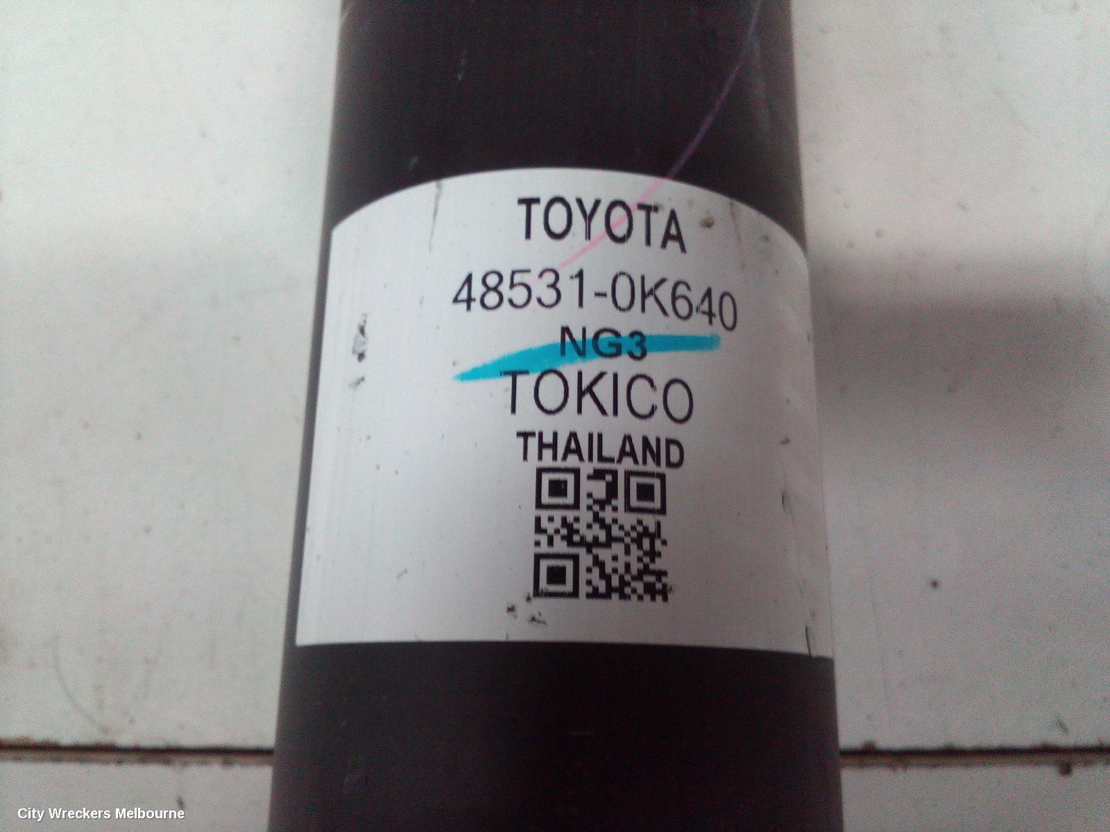 TOYOTA HILUX 2012 Left Rear Strut