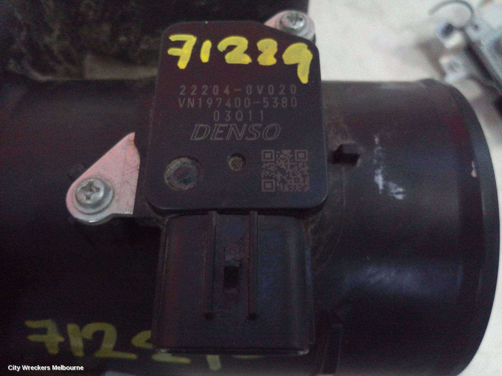 TOYOTA CAMRY 2013 Air Flow Meter