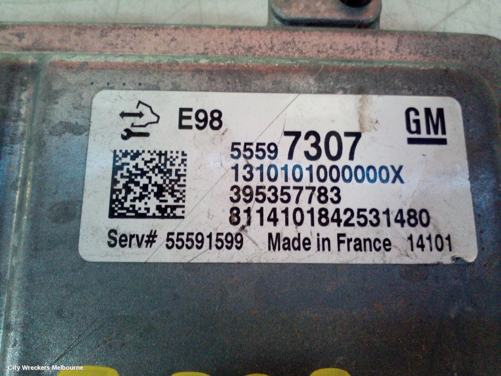 HOLDEN COLORADO 2014 Ecu