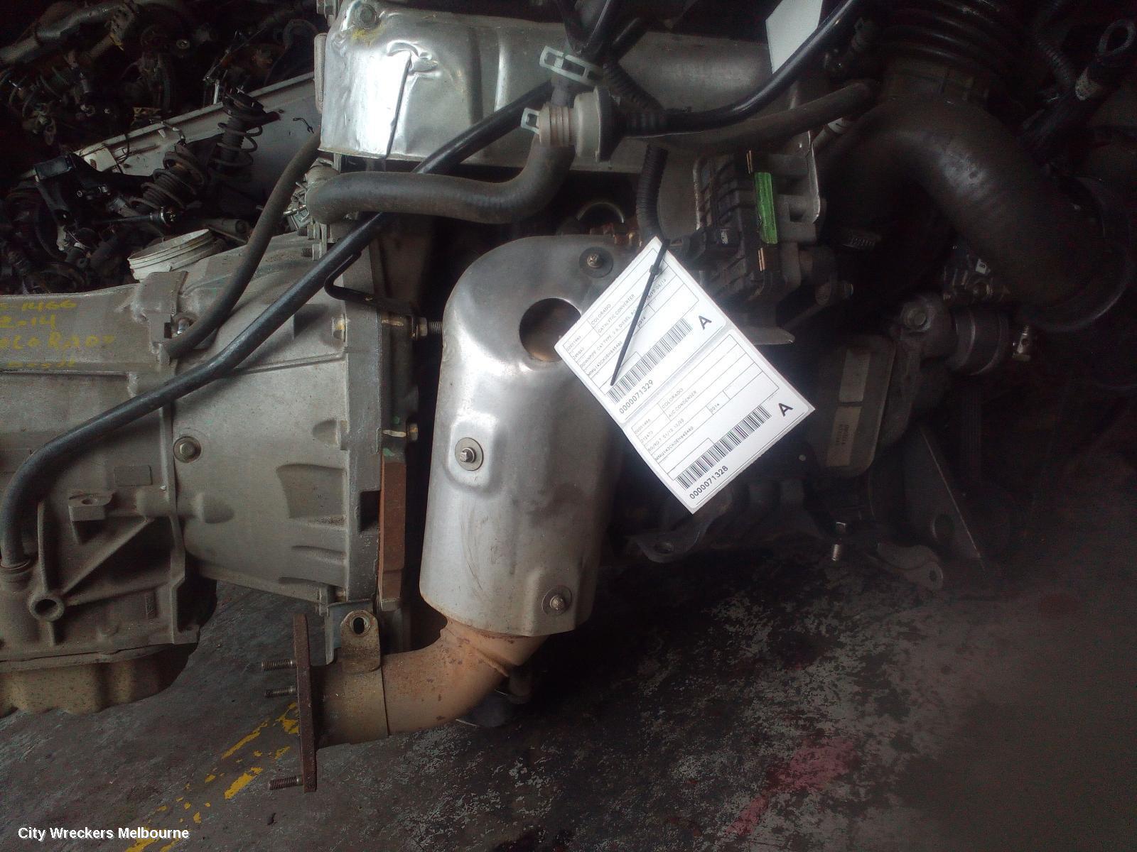 HOLDEN COLORADO 2014 Catalytic Converter