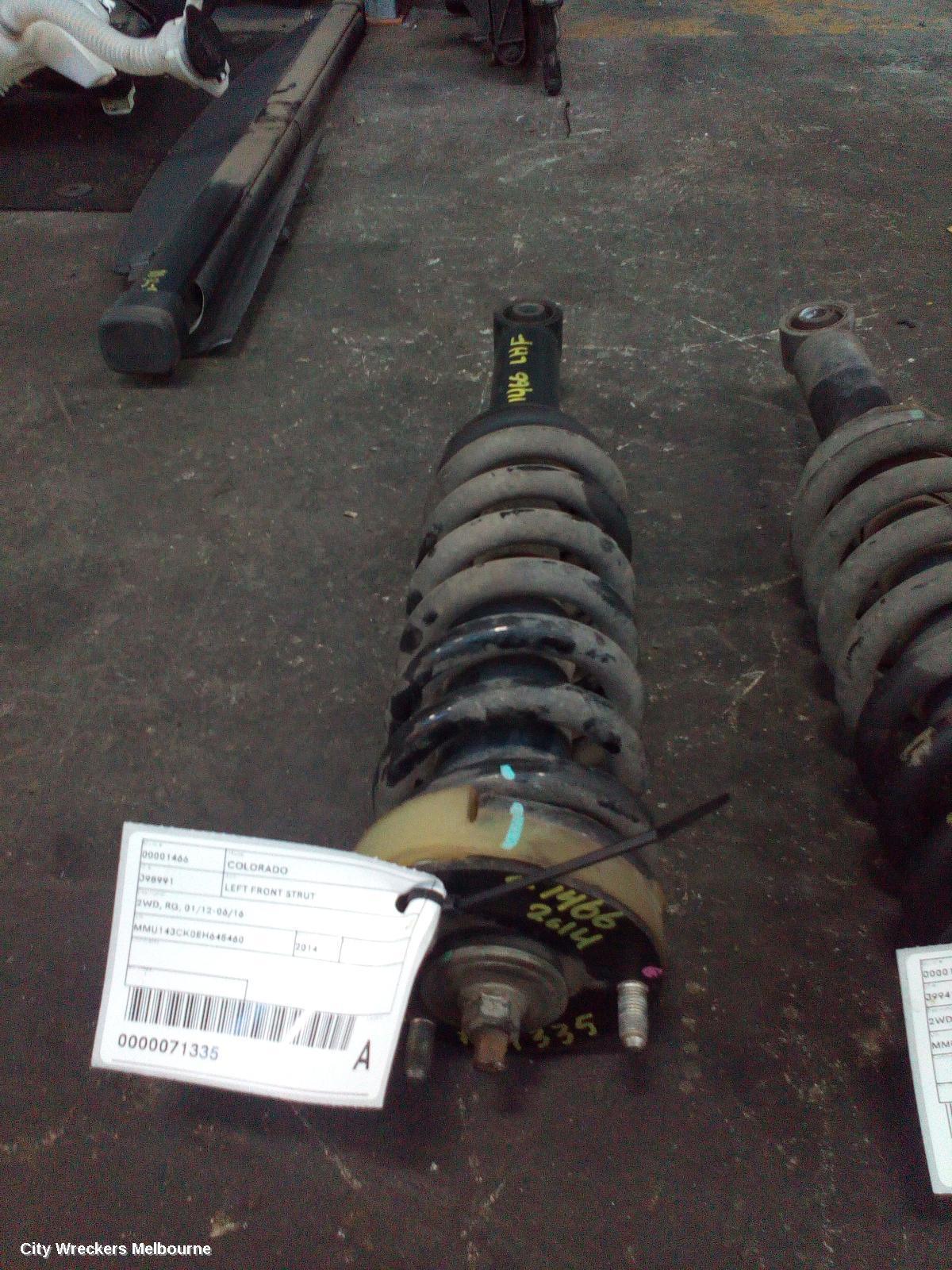 HOLDEN COLORADO 2014 Left Front Strut