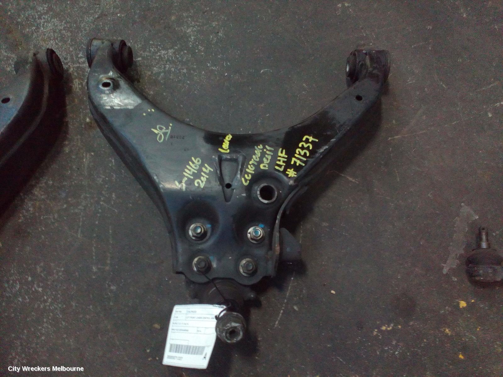 HOLDEN COLORADO 2014 Left Front Lower Control Arm