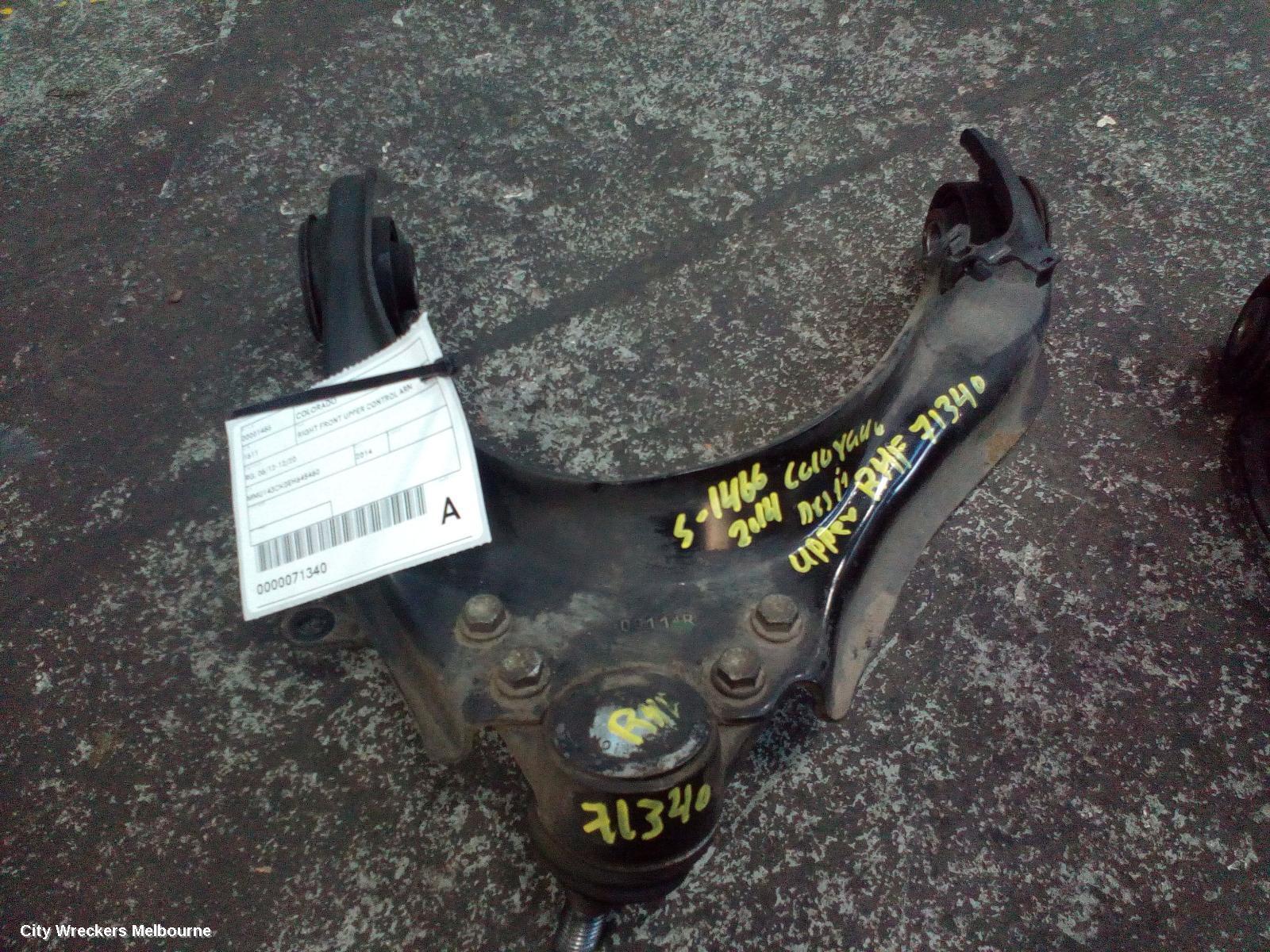HOLDEN COLORADO 2014 Right Front Upper Control Arm