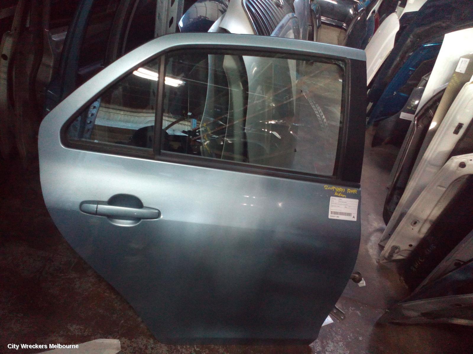 TOYOTA YARIS 2008 RIGHT_REAR_DOOR_SLIDING