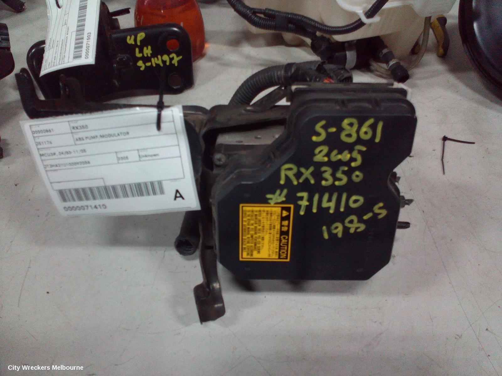LEXUS RX SERIES 2005 Abs Pump/Modulator