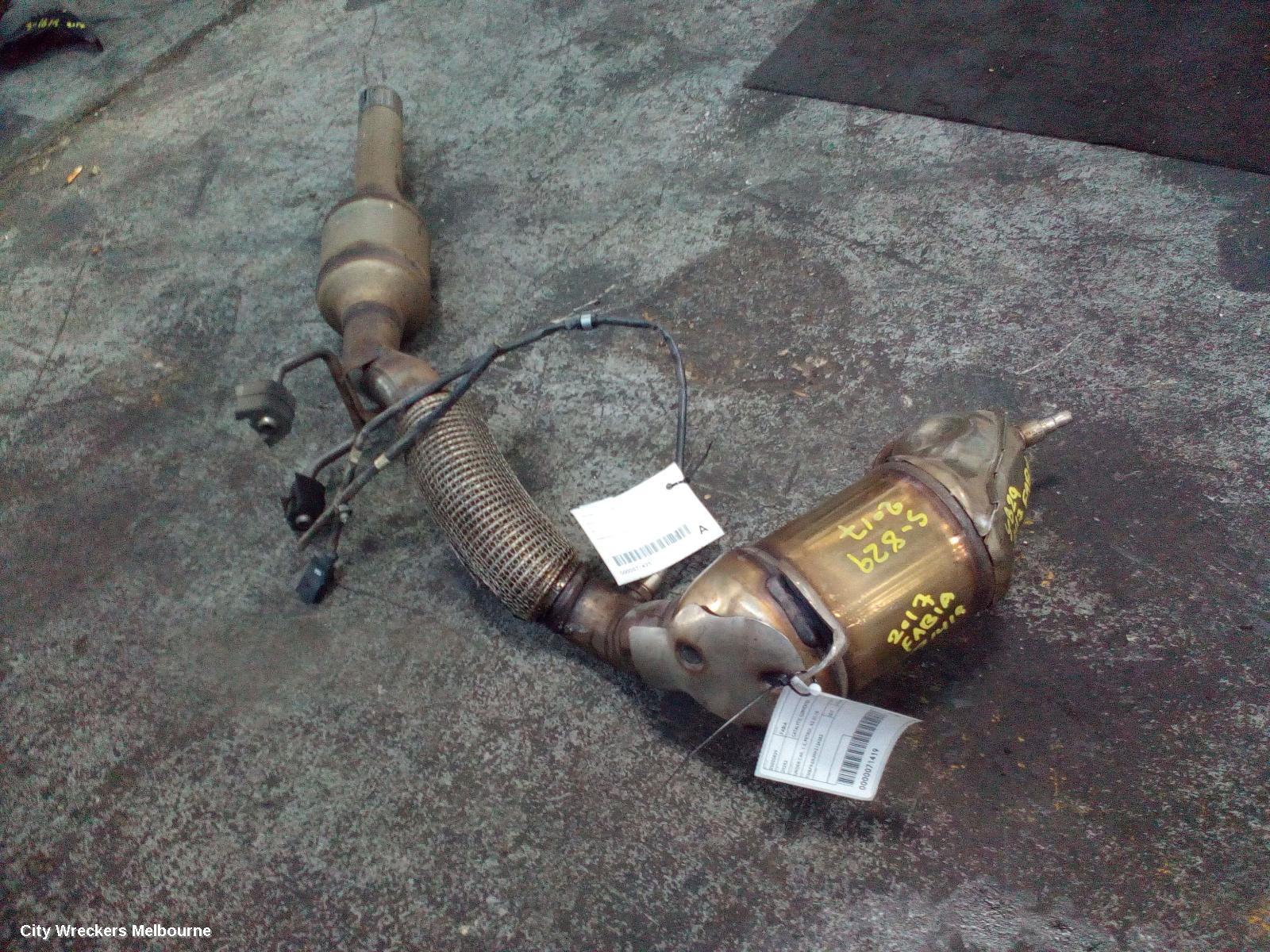 SKODA FABIA 2017 Catalytic Converter
