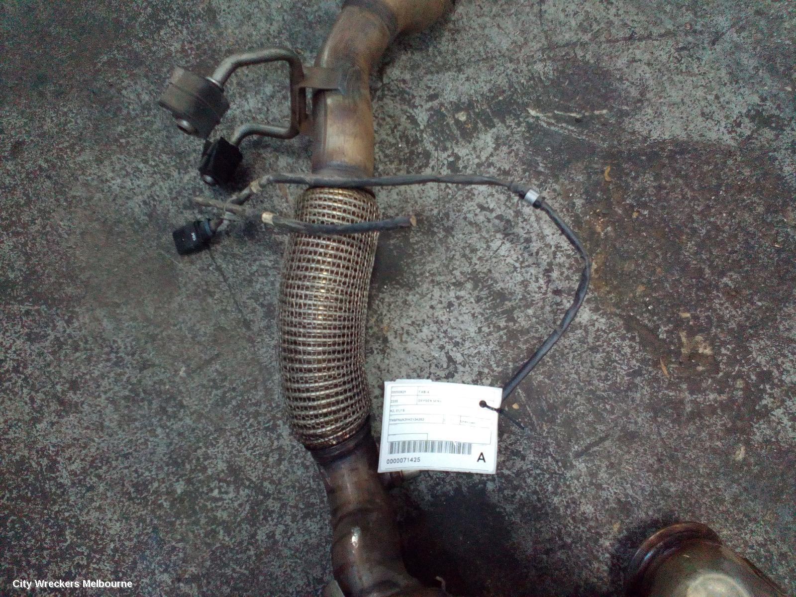SKODA FABIA 2017 Oxygen Sensor
