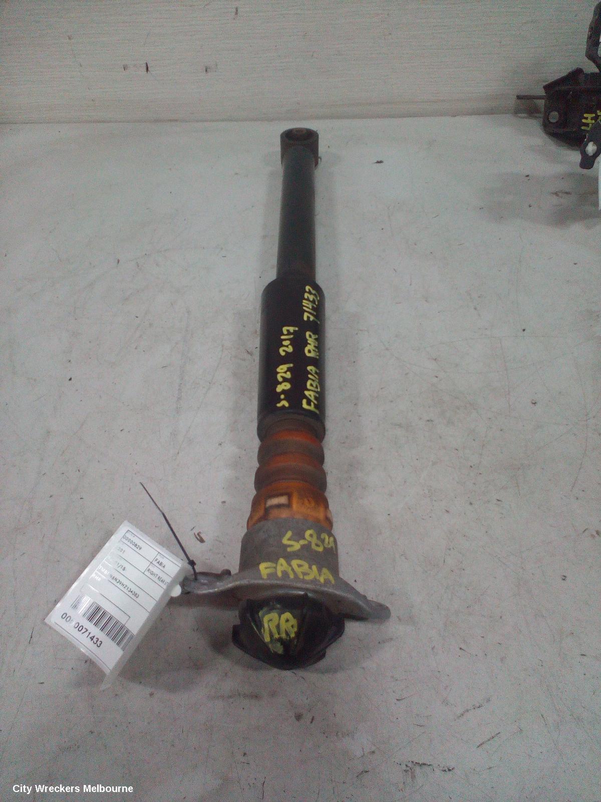 SKODA FABIA 2017 Right Rear Strut