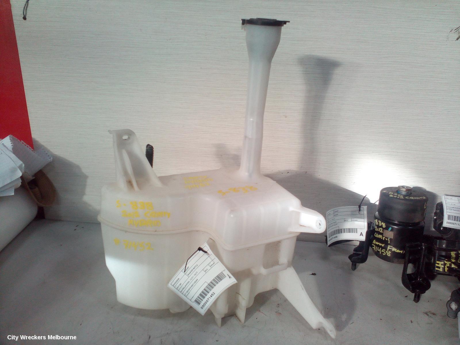 TOYOTA CAMRY 2012 Washer Bottle