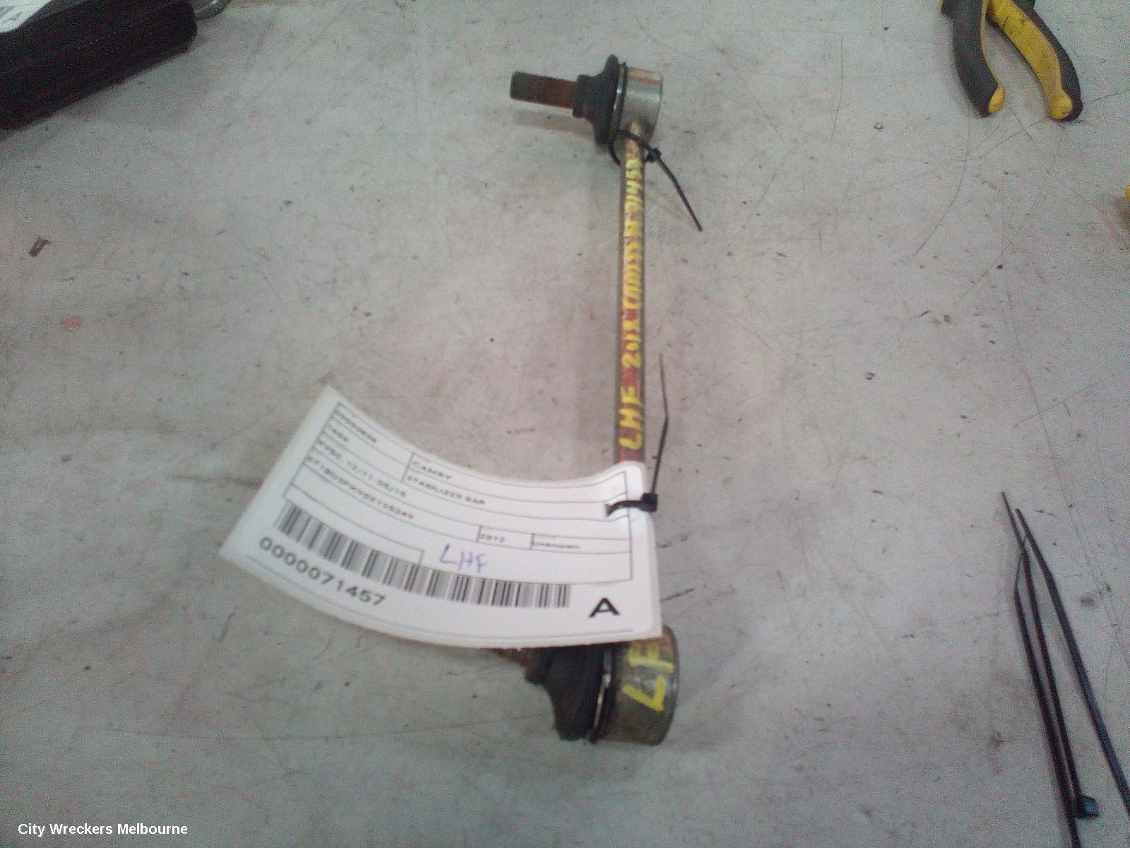 TOYOTA CAMRY 2012 Stabiliser Bar
