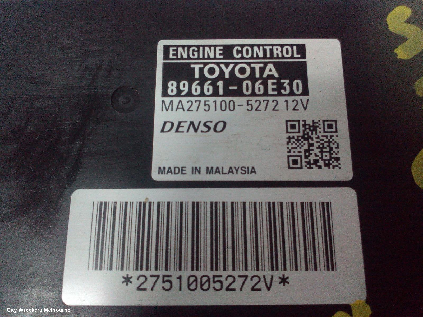 TOYOTA CAMRY 2007 Ecu