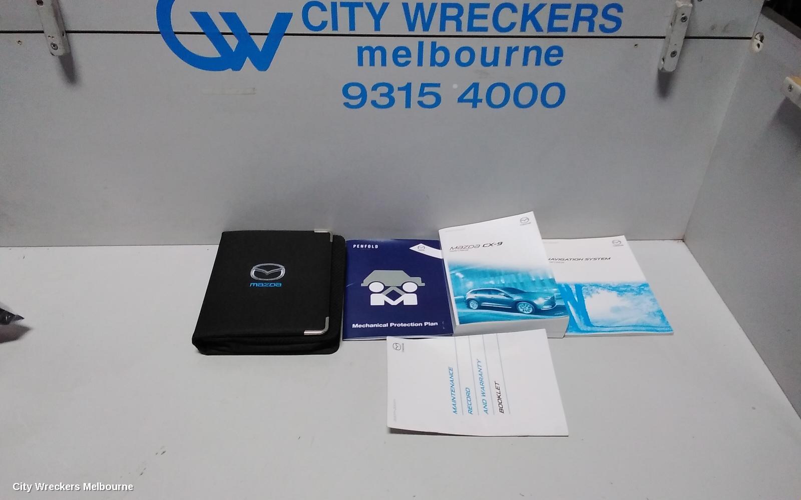 MAZDA CX9 2016 Owners Handbook