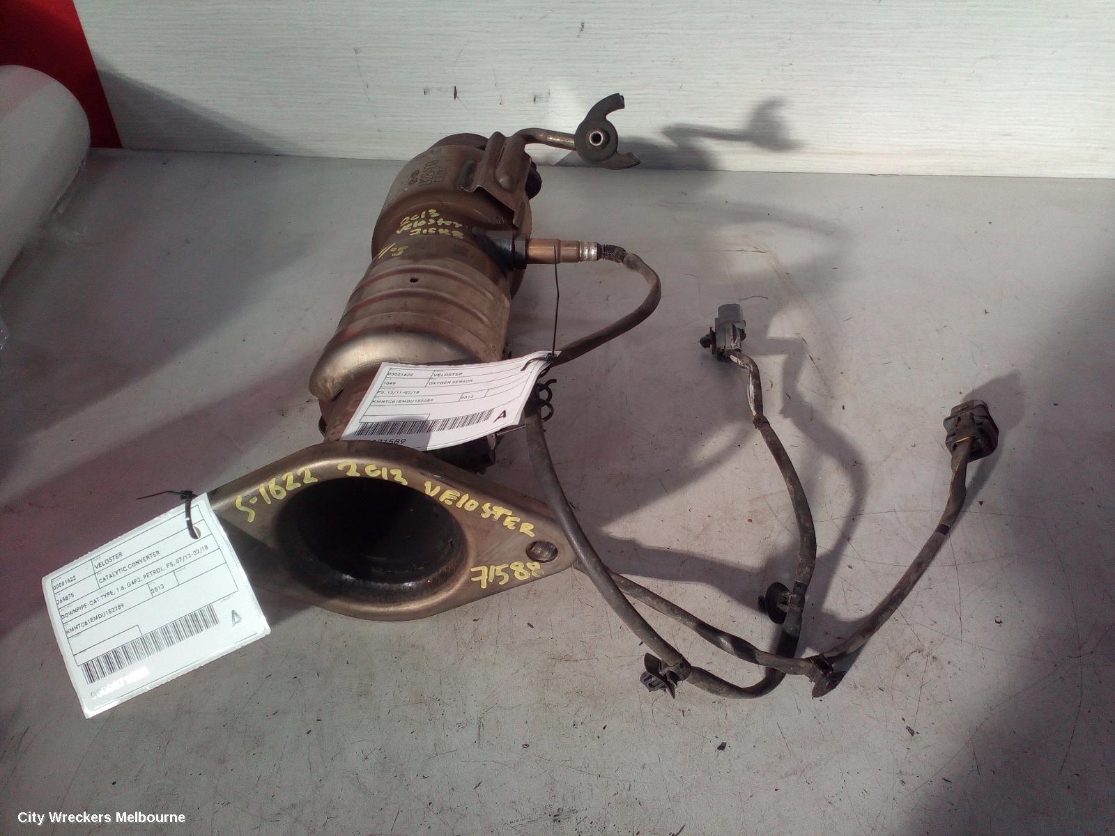 HYUNDAI VELOSTER 2013 Oxygen Sensor
