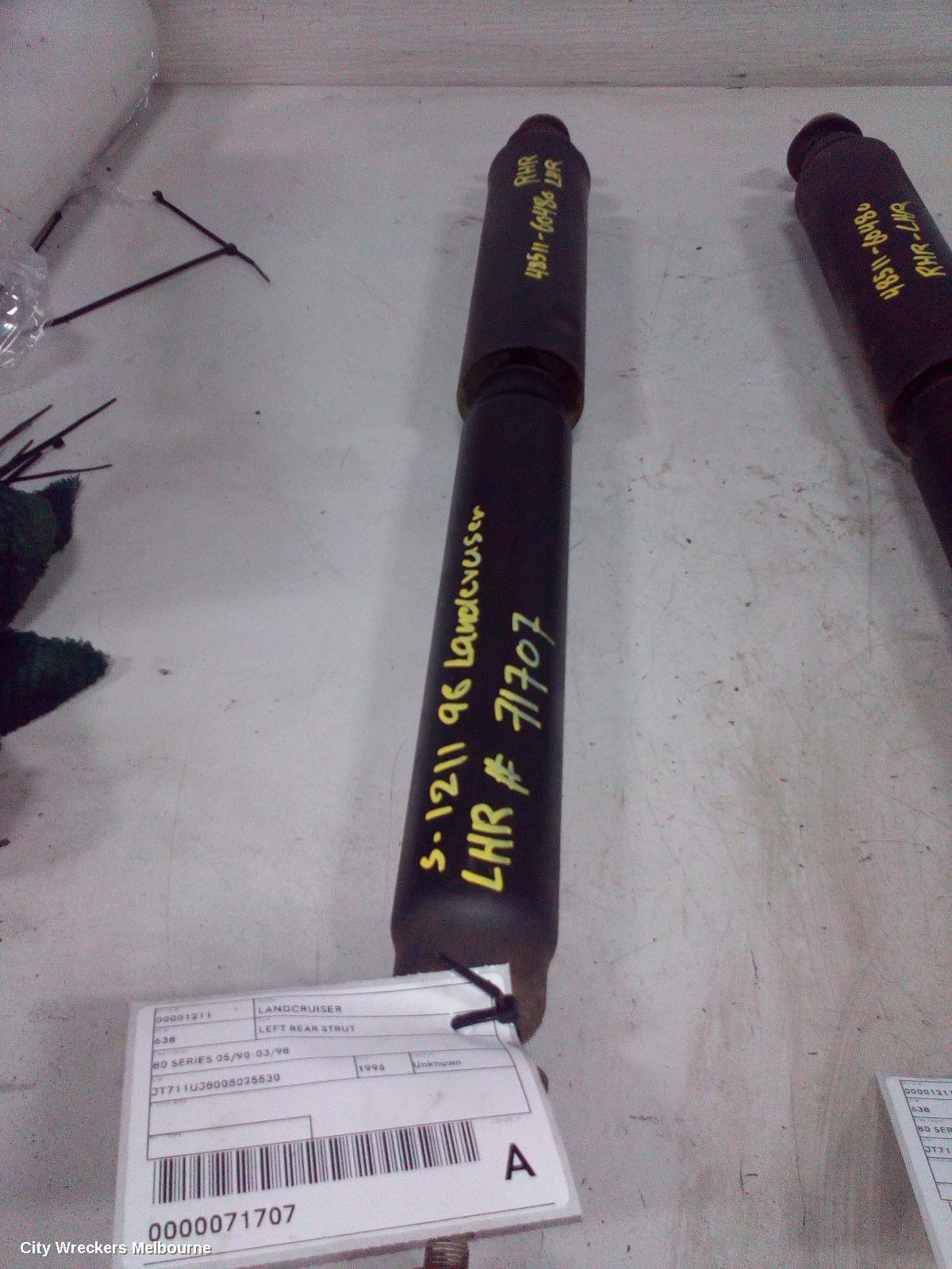 TOYOTA LANDCRUISER 1996 Left Rear Strut