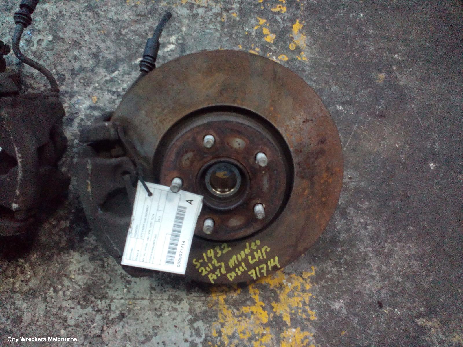 FORD MONDEO 2012 Left Front Hub Assembly