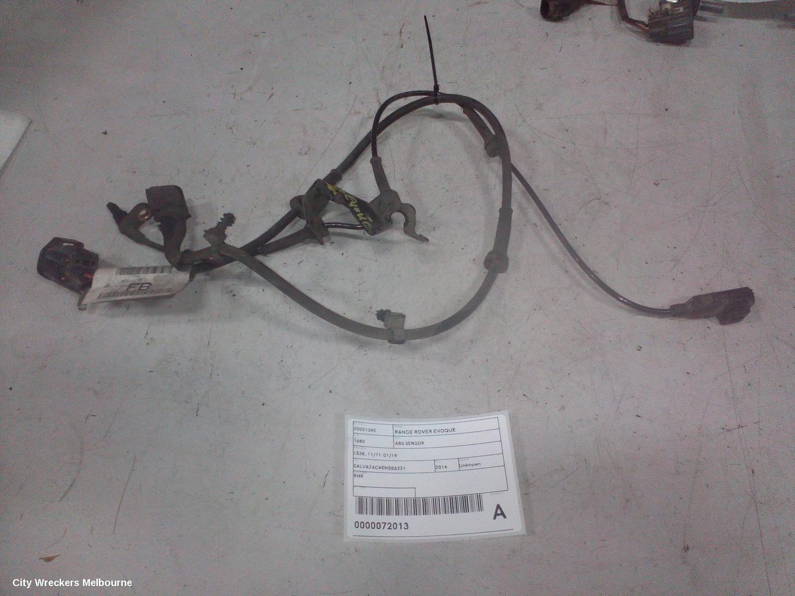 LAND ROVER RANGEROVER EVOQUE 2014 Abs Sensor