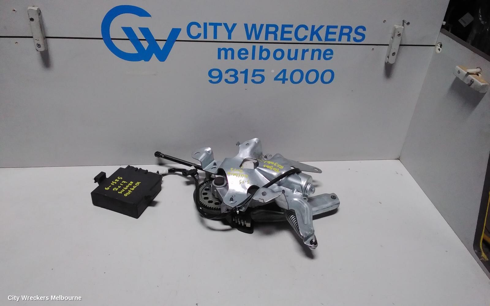 SUBARU OUTBACK 2017 Tailgate Regulator