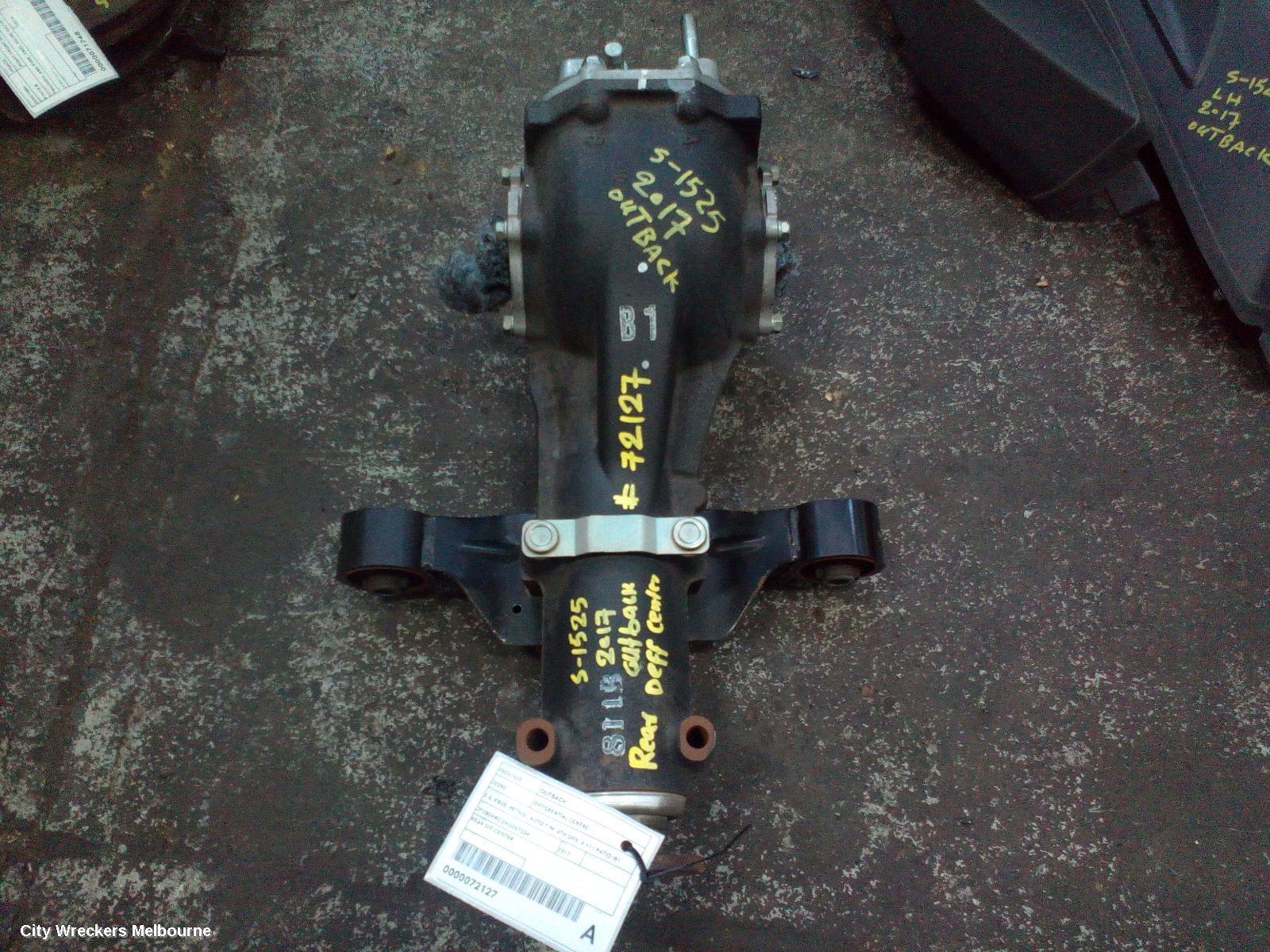SUBARU OUTBACK 2017 Differential Centre