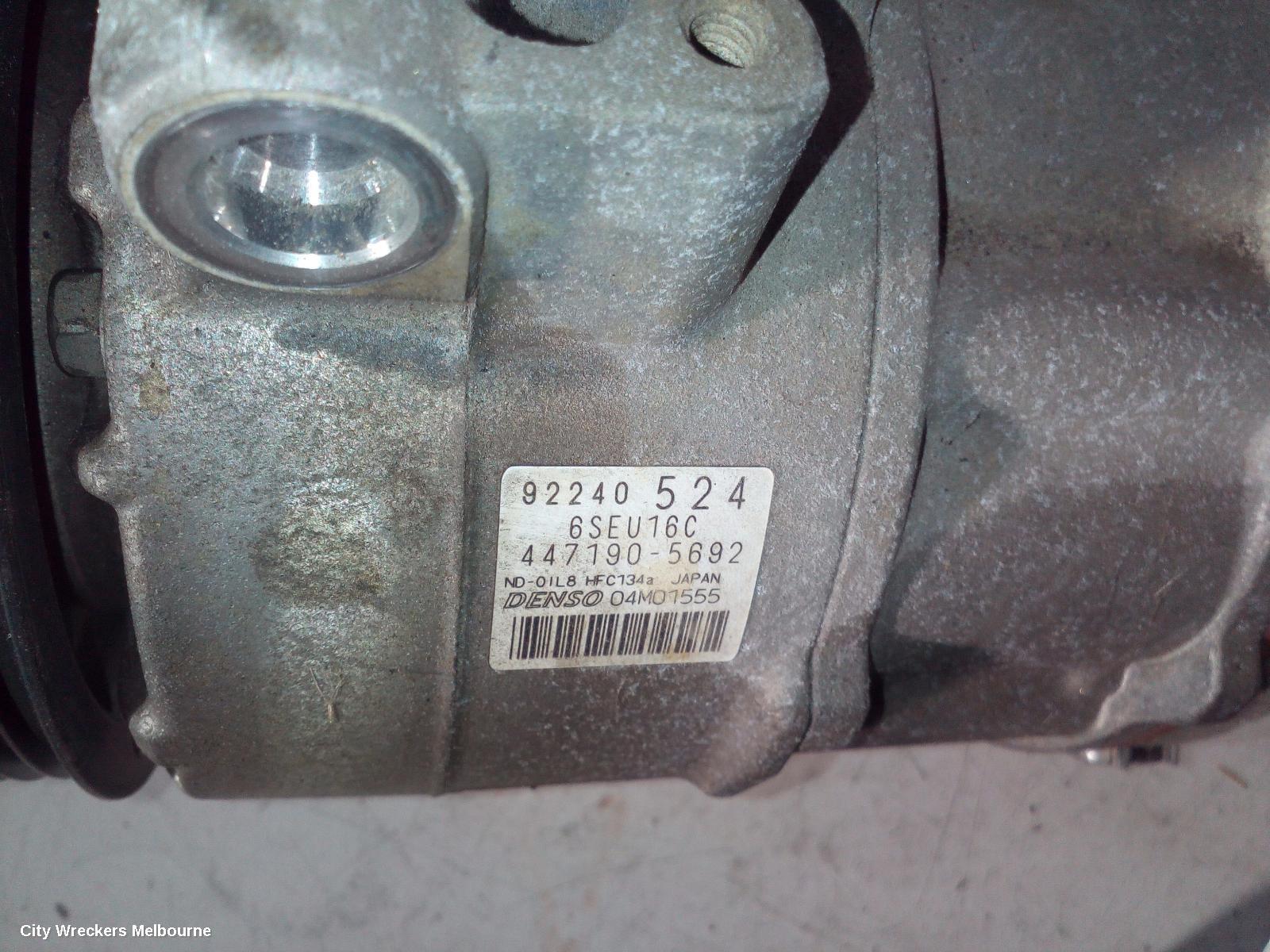 HOLDEN COMMODORE 2010 A/C Compressor
