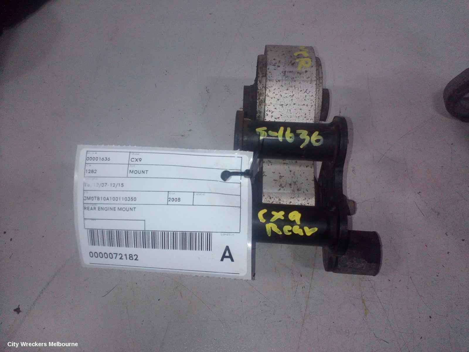 MAZDA CX9 2008 Mount