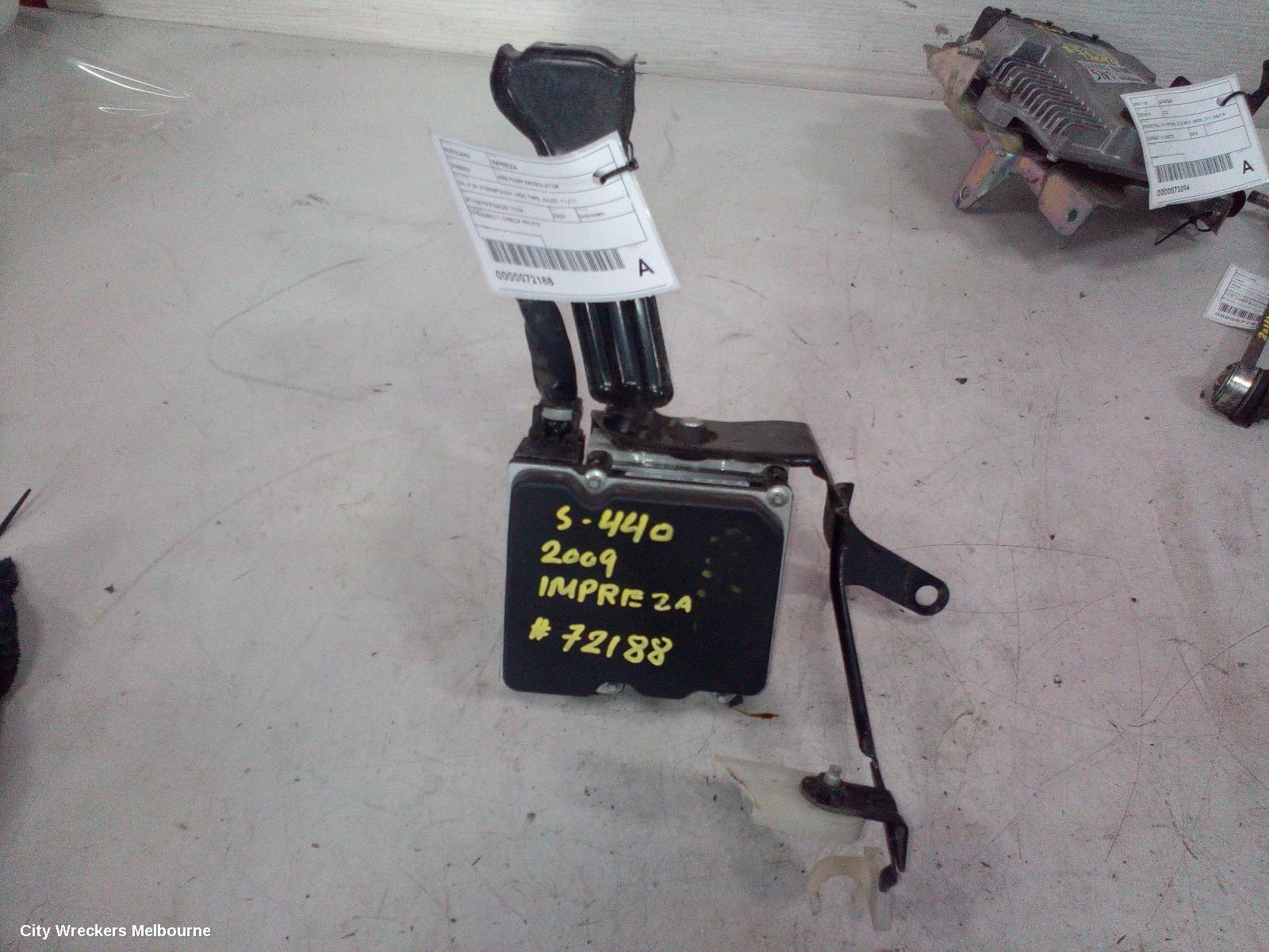 SUBARU IMPREZA 2009 Abs Pump/Modulator