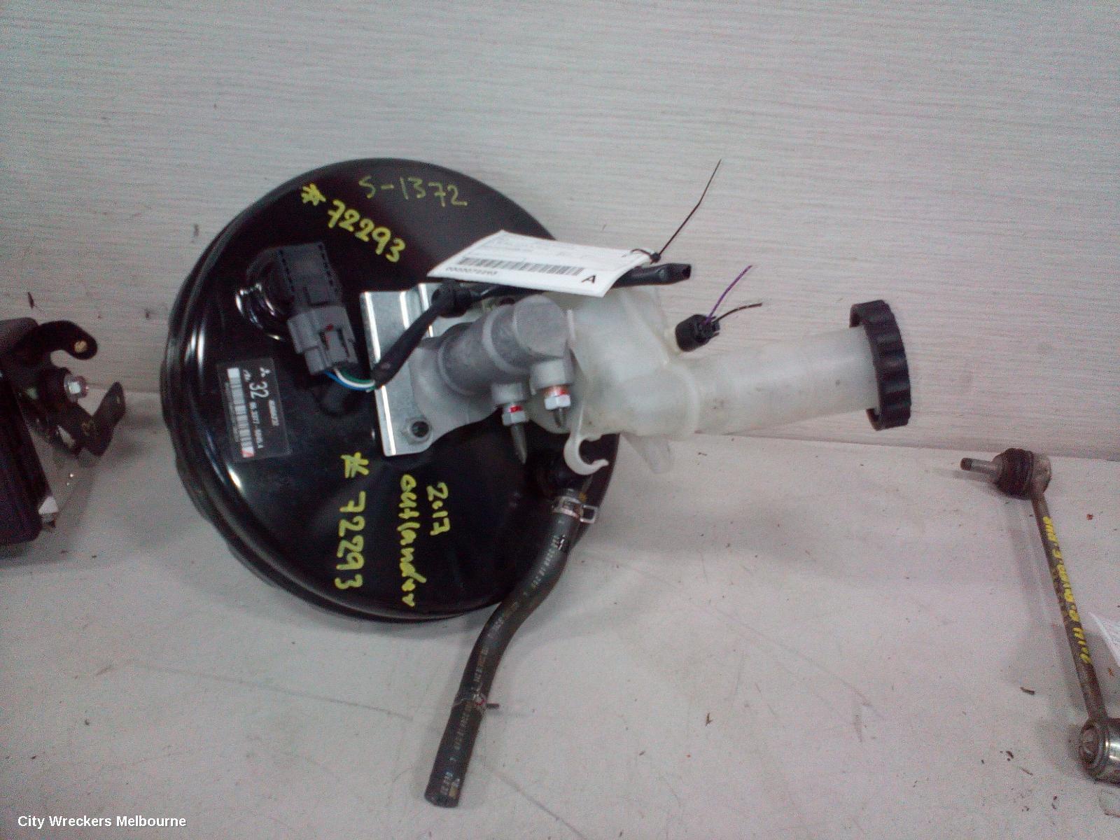 MITSUBISHI OUTLANDER 2017 Brake Booster