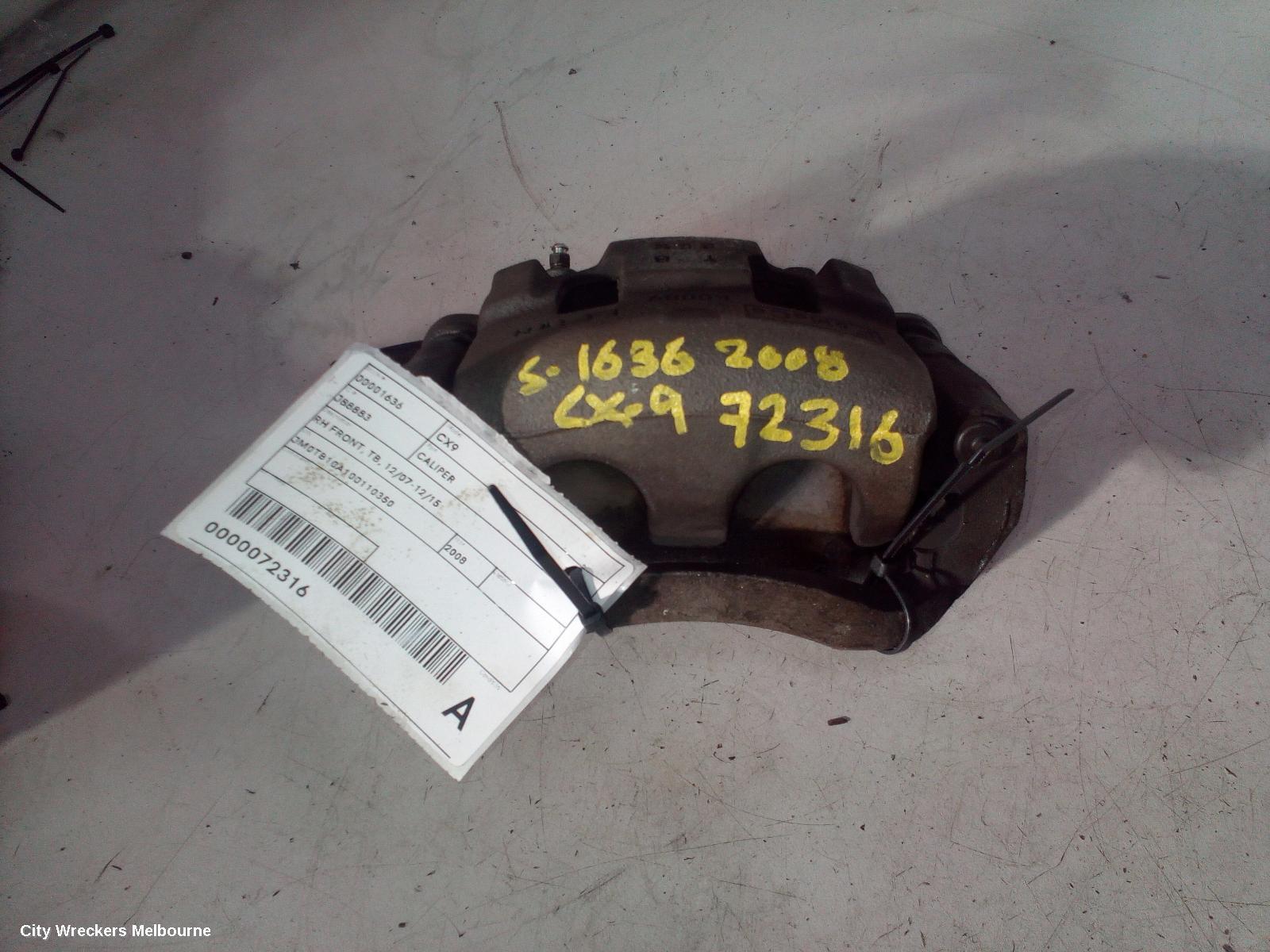 MAZDA CX9 2008 Caliper