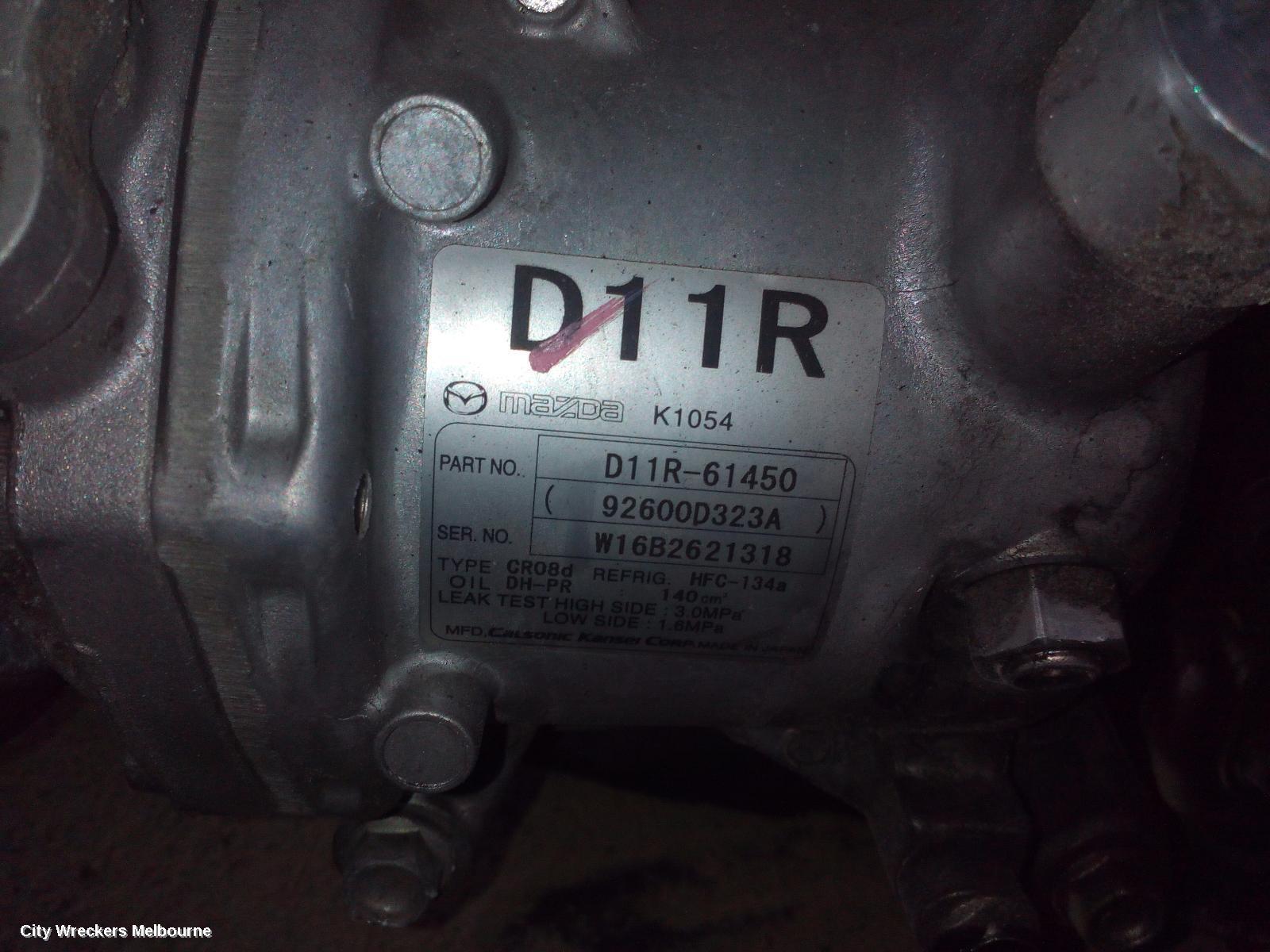 MAZDA CX3 2016 A/C Compressor
