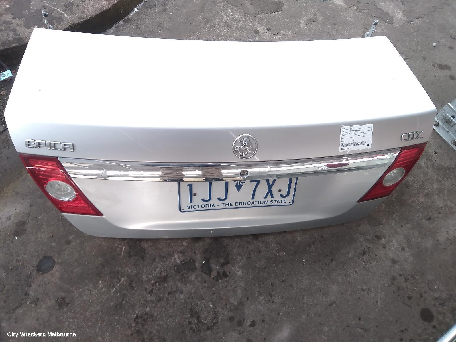 HOLDEN EPICA 2007 Bootlid/Tailgate