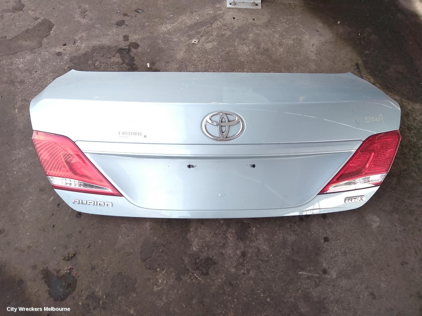TOYOTA AURION 2008 Bootlid/Tailgate