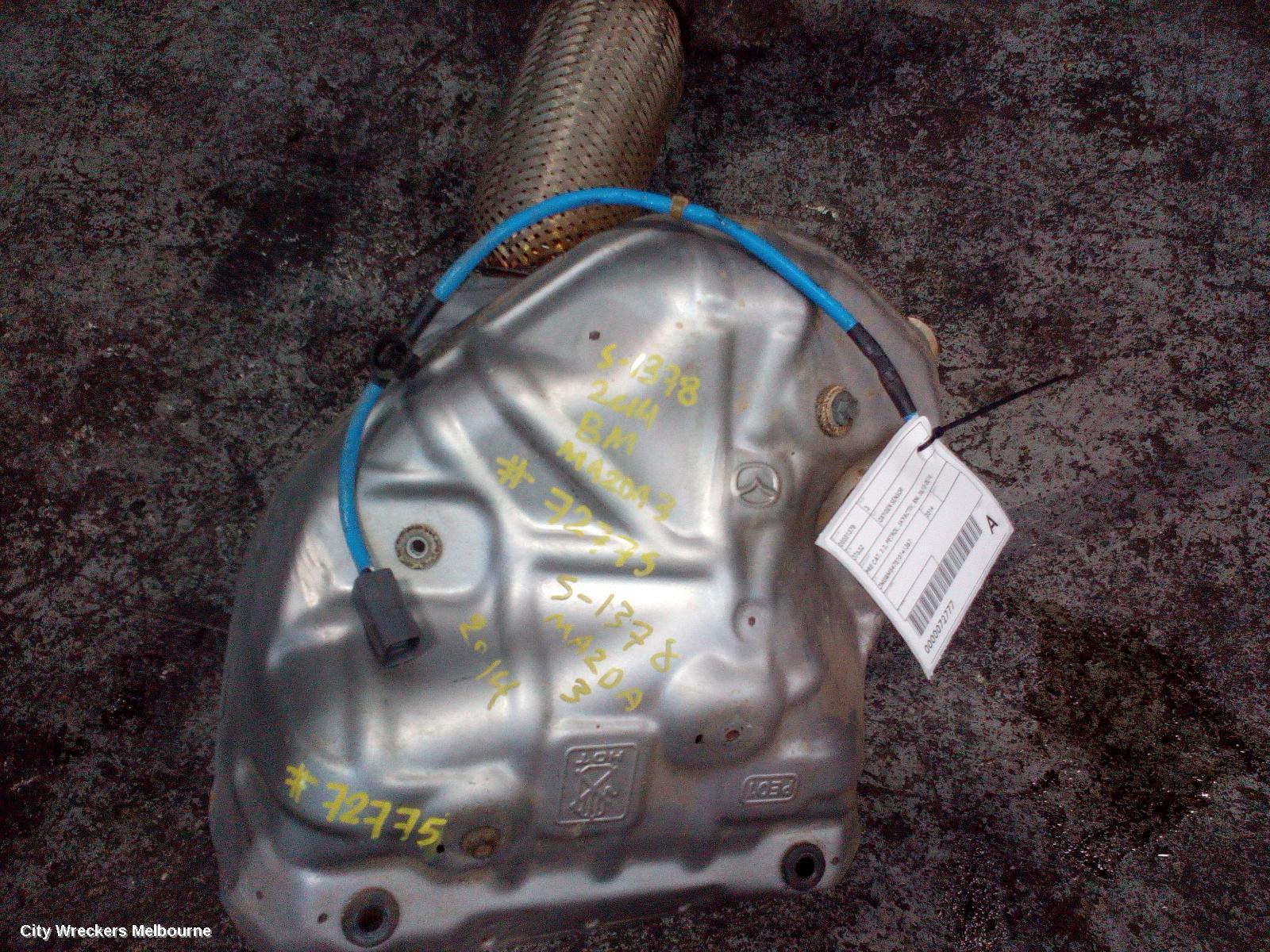 MAZDA 3 2014 Oxygen Sensor
