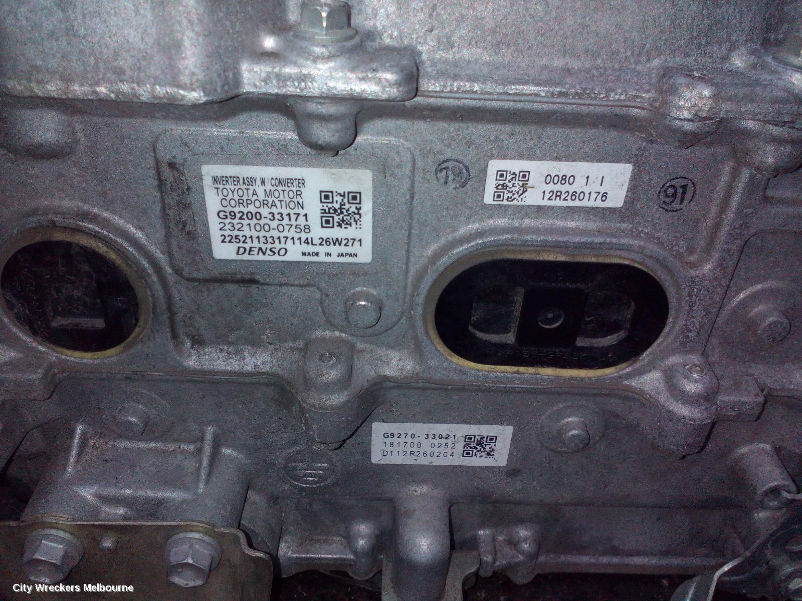 TOYOTA CAMRY 2015 Inverter