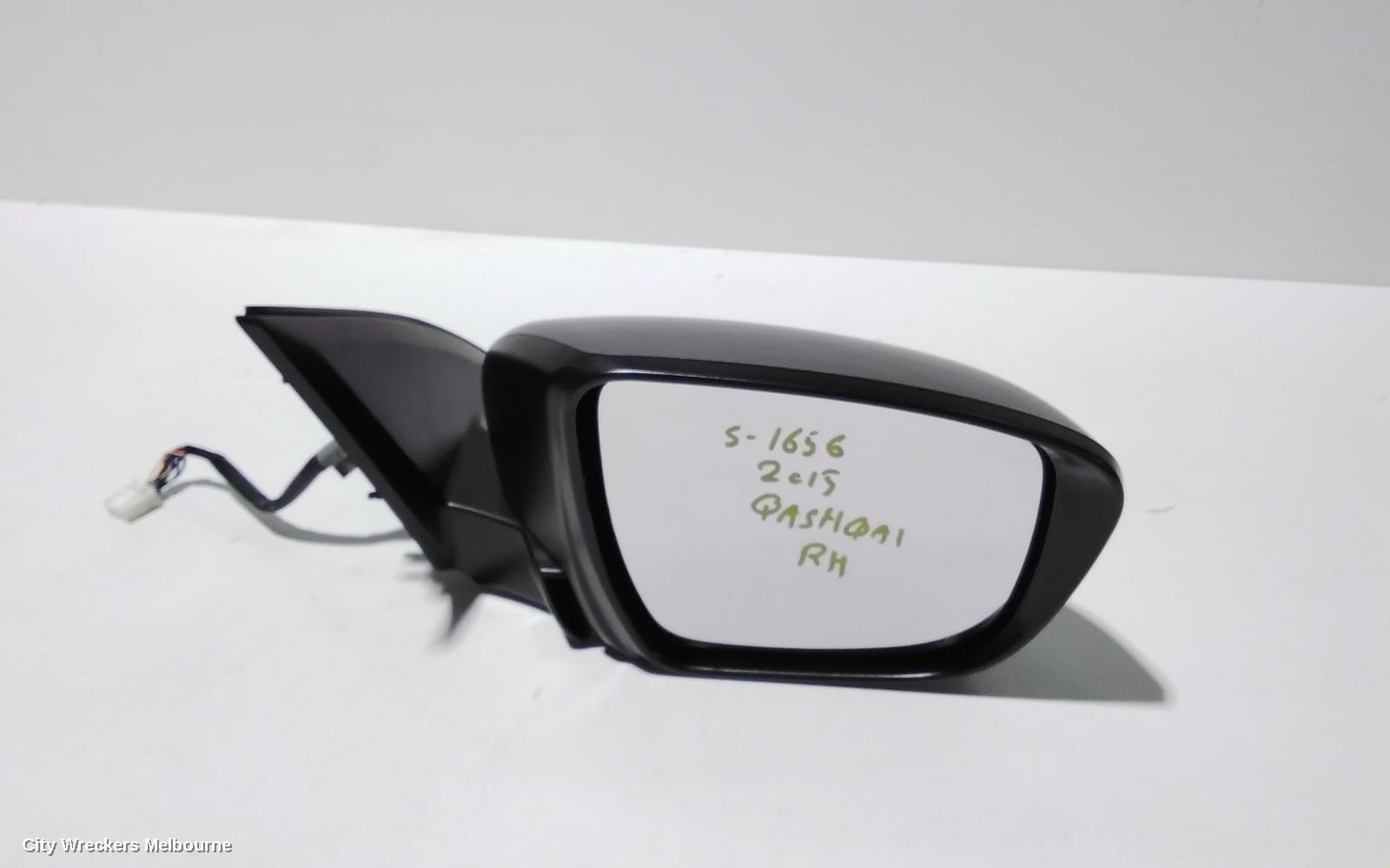 NISSAN QASHQAI 2015 Right Door Mirror