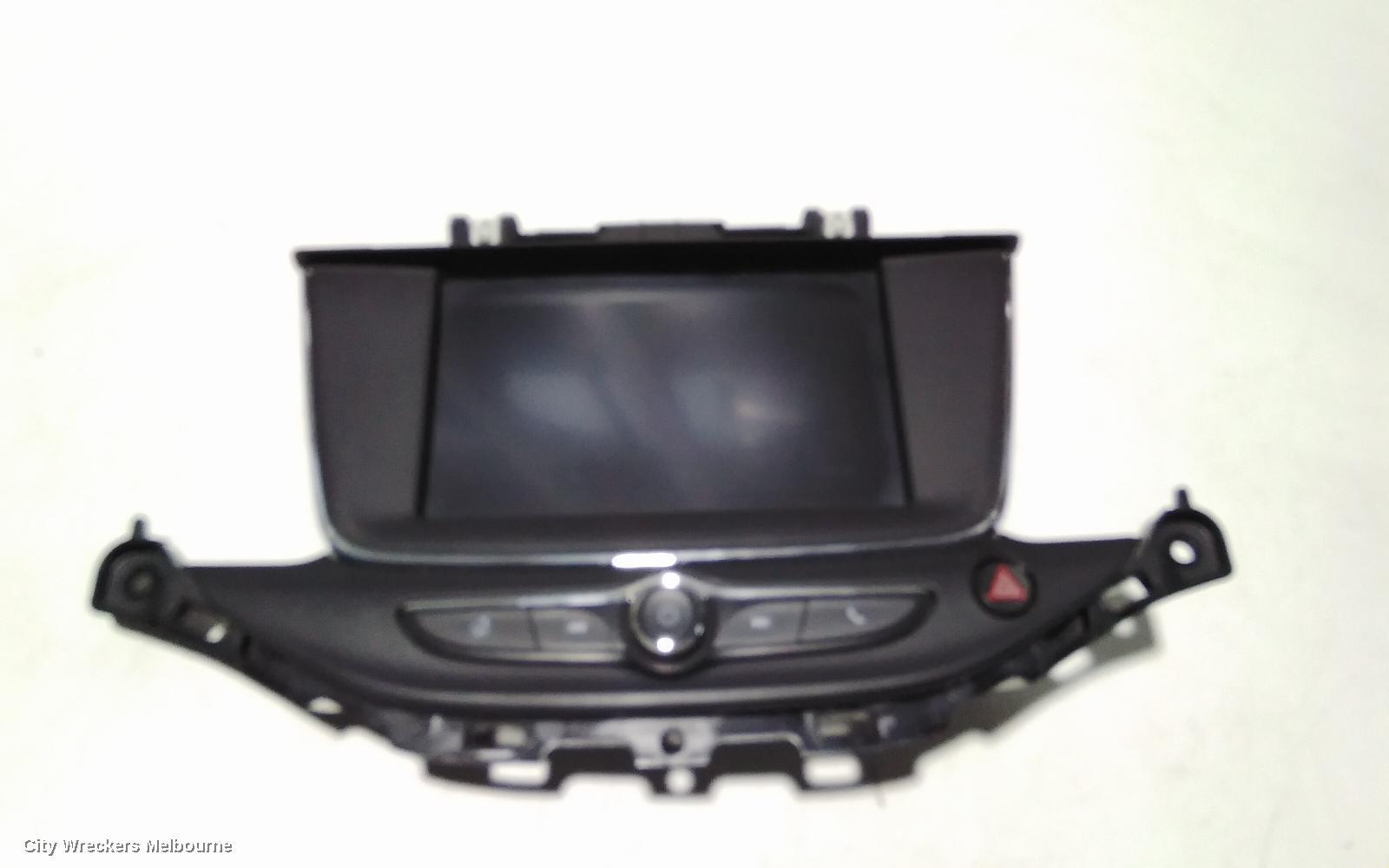 HOLDEN ASTRA 2017 Radio/Cd/Dvd/Sat/Tv