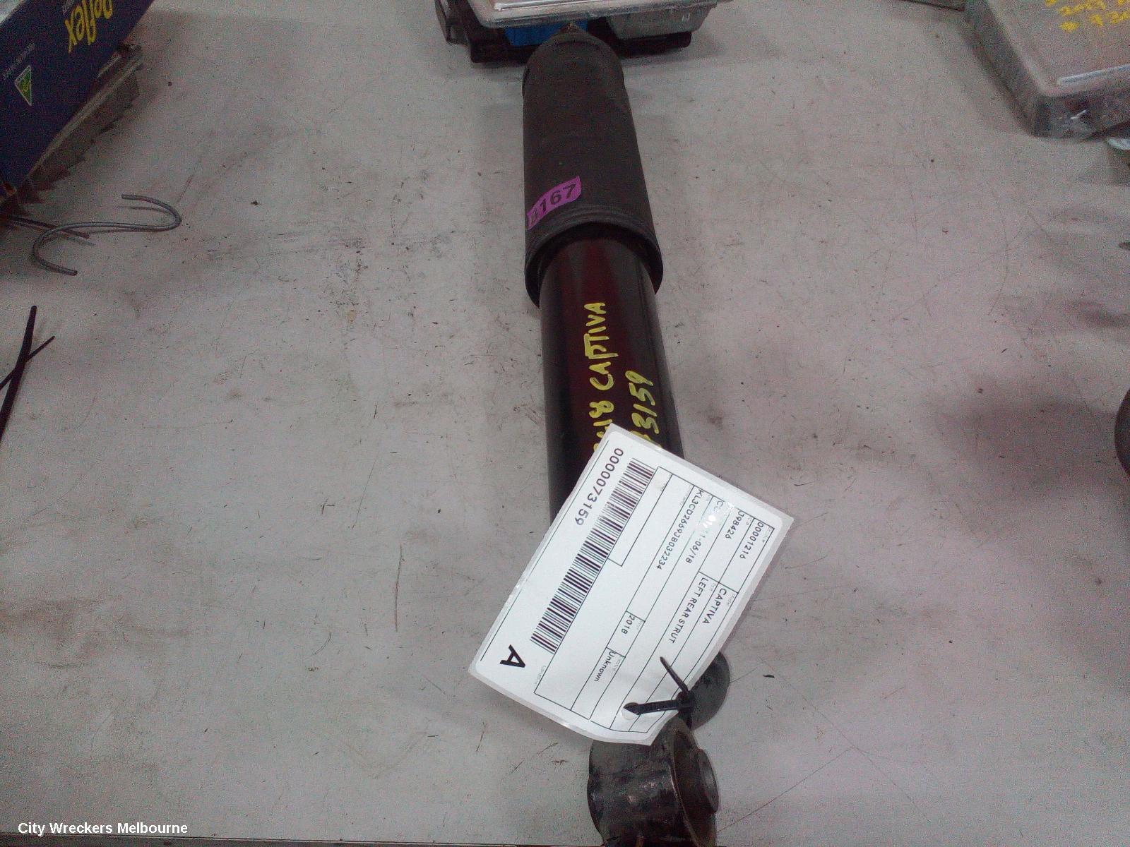 HOLDEN CAPTIVA 2018 Left Rear Strut