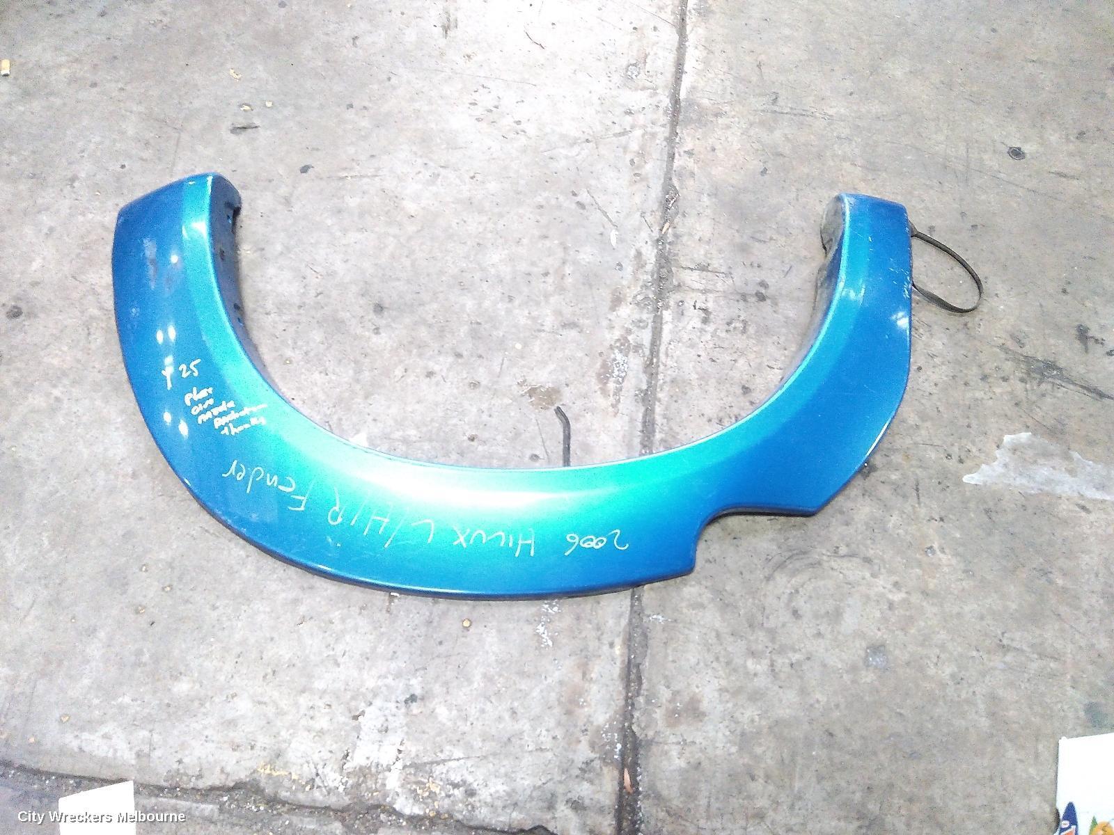 TOYOTA HILUX 2006 Wheel Arch Flare