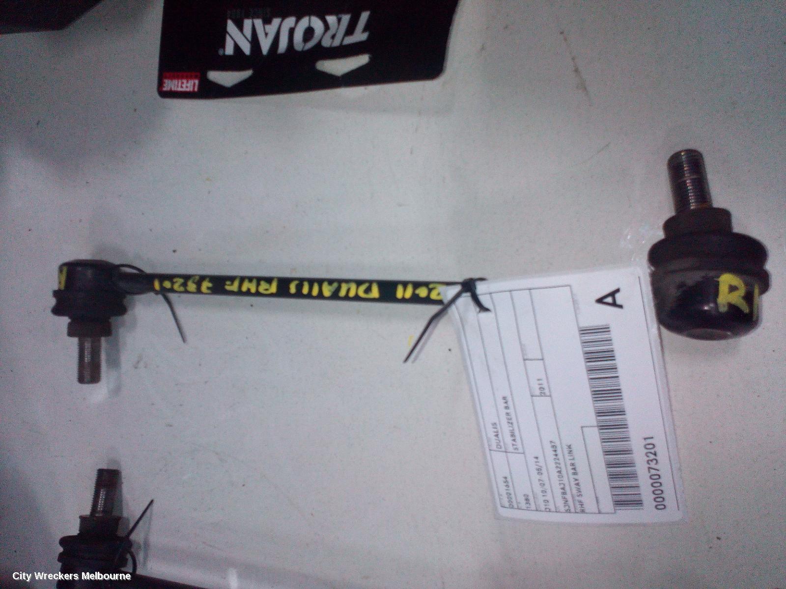 NISSAN DUALIS 2011 Stabiliser Bar