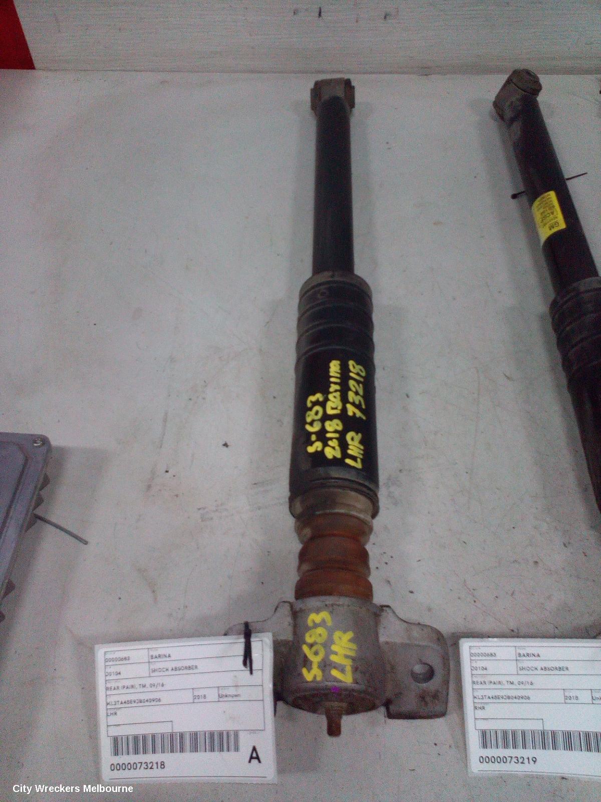 HOLDEN BARINA 2018 Shock Absorber