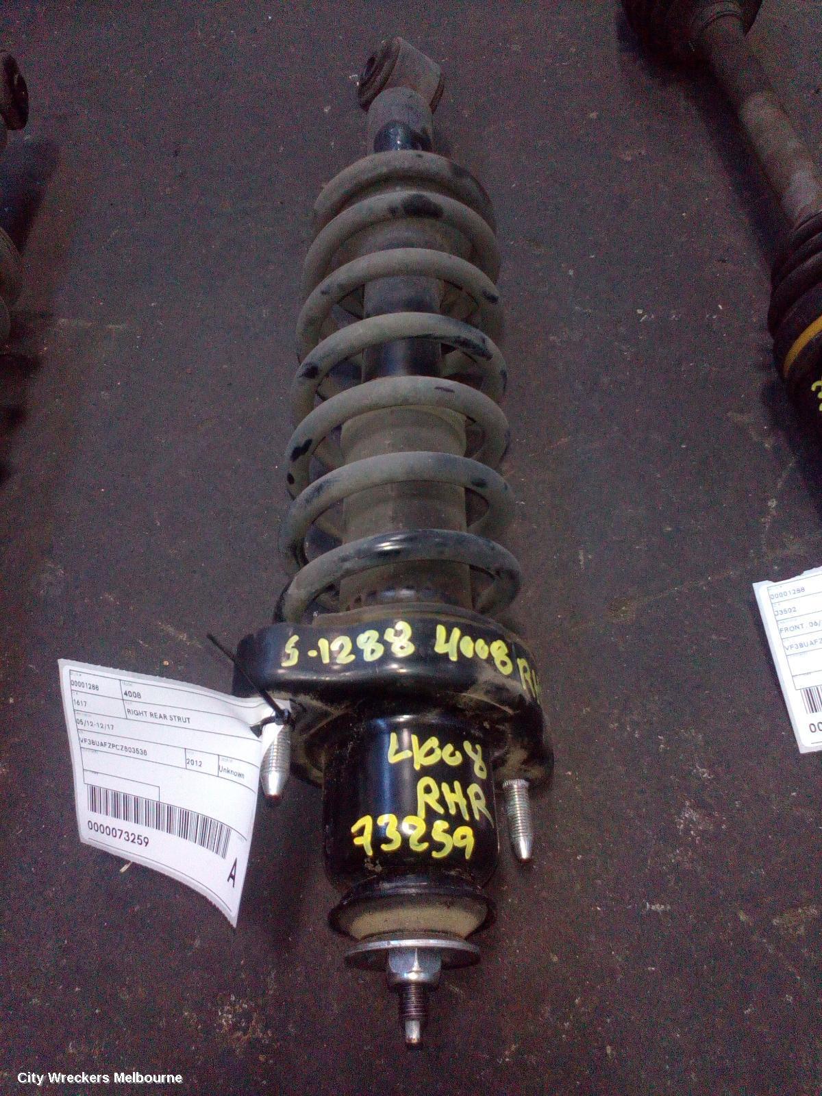 PEUGEOT 4008 2012 Right Rear Strut
