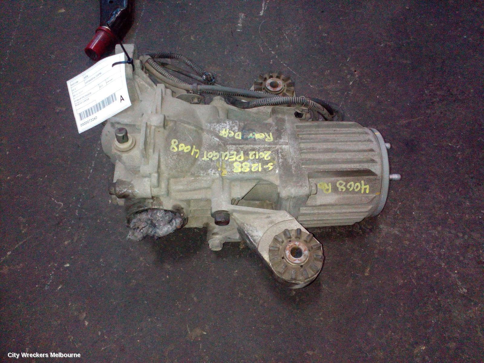 PEUGEOT 4008 2012 Differential Centre