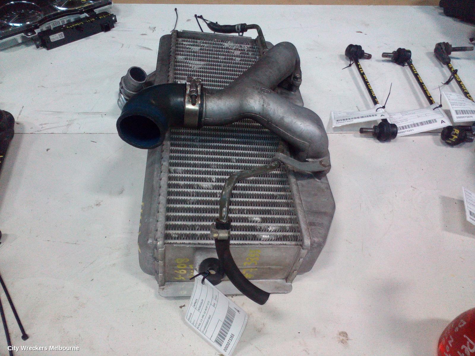 SUBARU IMPREZA 2008 Intercooler