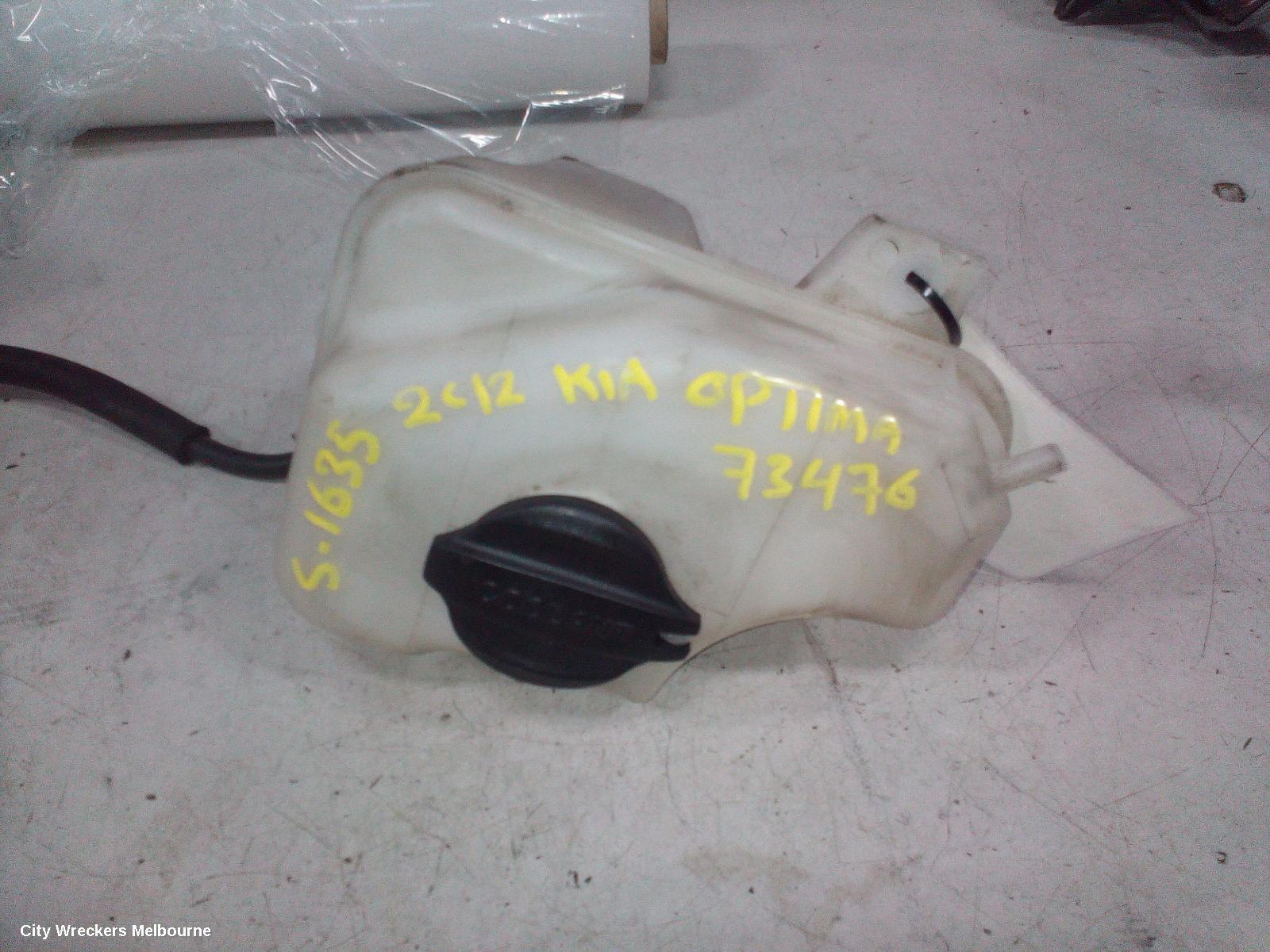 KIA OPTIMA 2012 Overflow Bottle