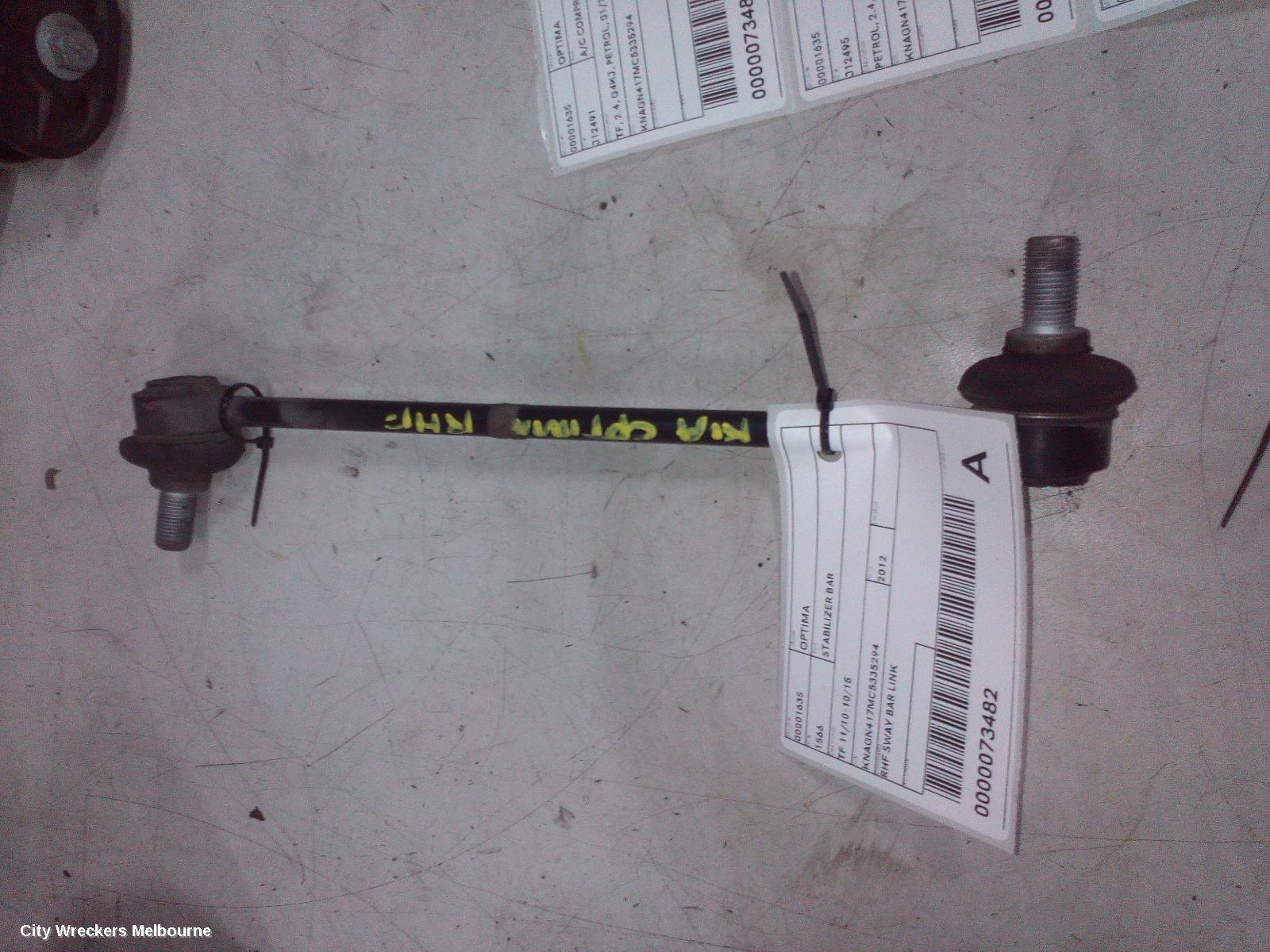 KIA OPTIMA 2012 Stabiliser Bar