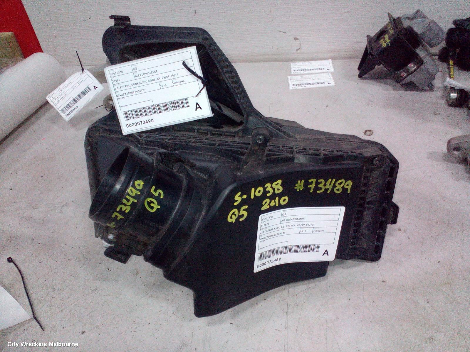AUDI Q5 2010 Air Cleaner/Box