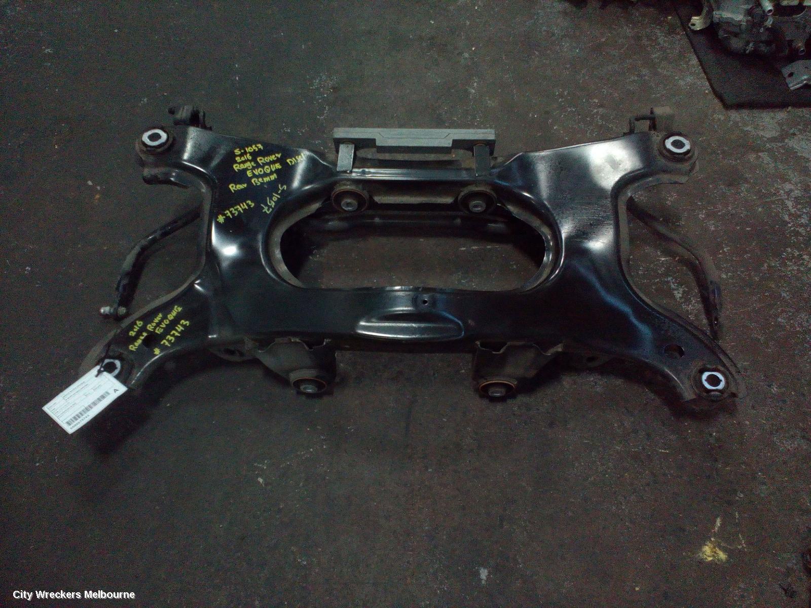 LAND ROVER RANGEROVER EVOQUE 2016 R Beam/Cradle/Xmembr